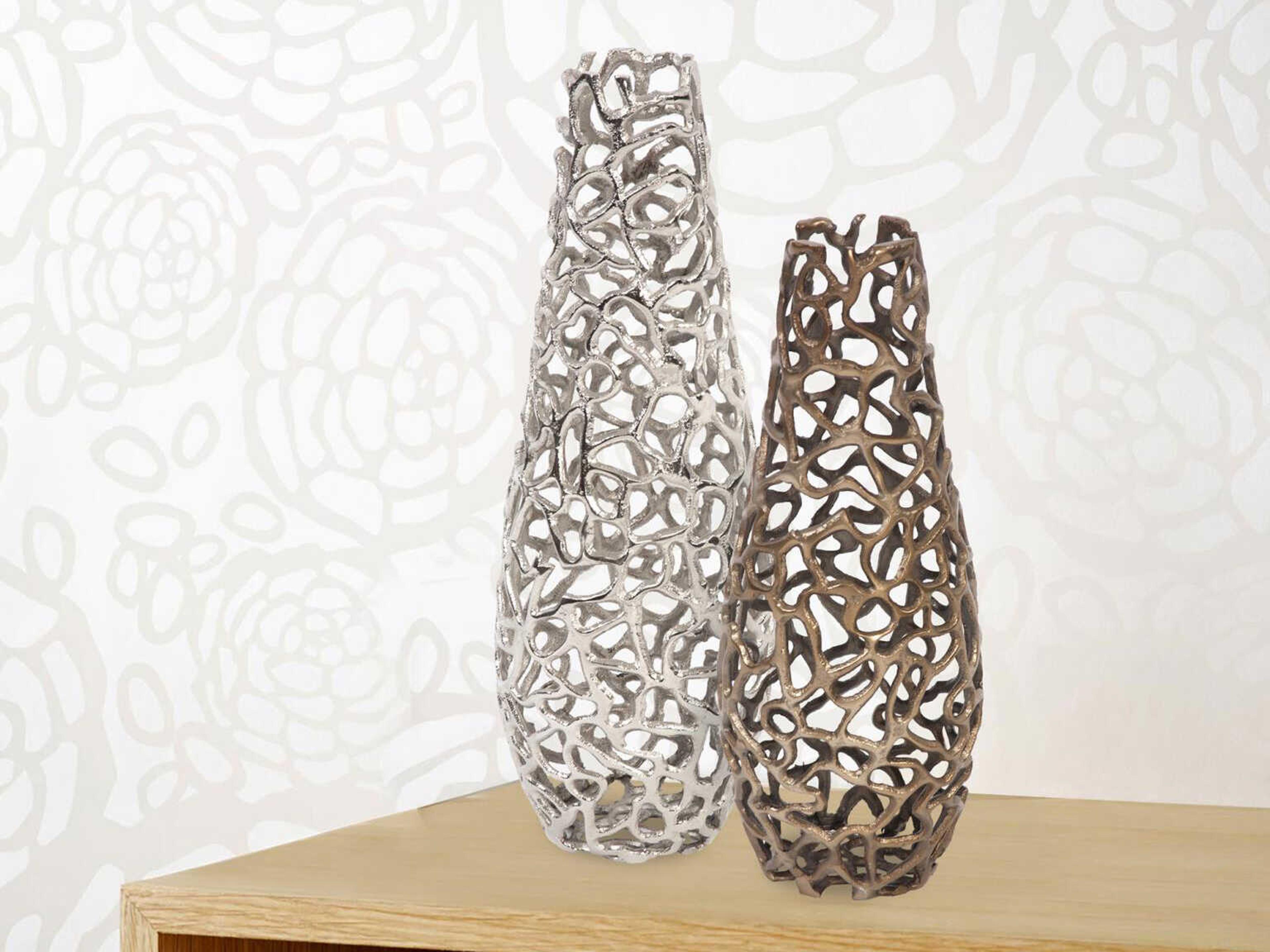 Howard Elliott Bronze Branch Vase