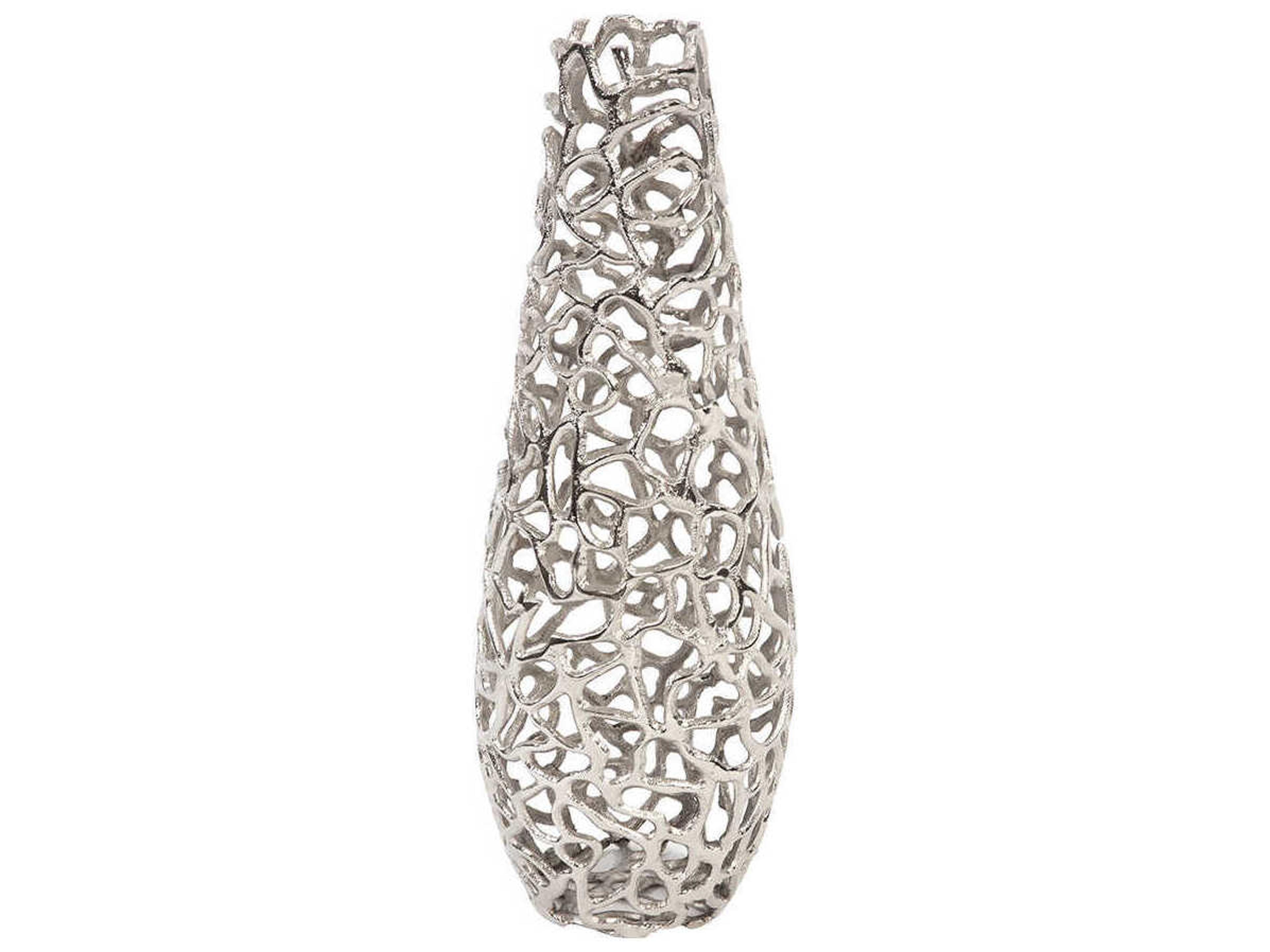 Silver Branch Vase