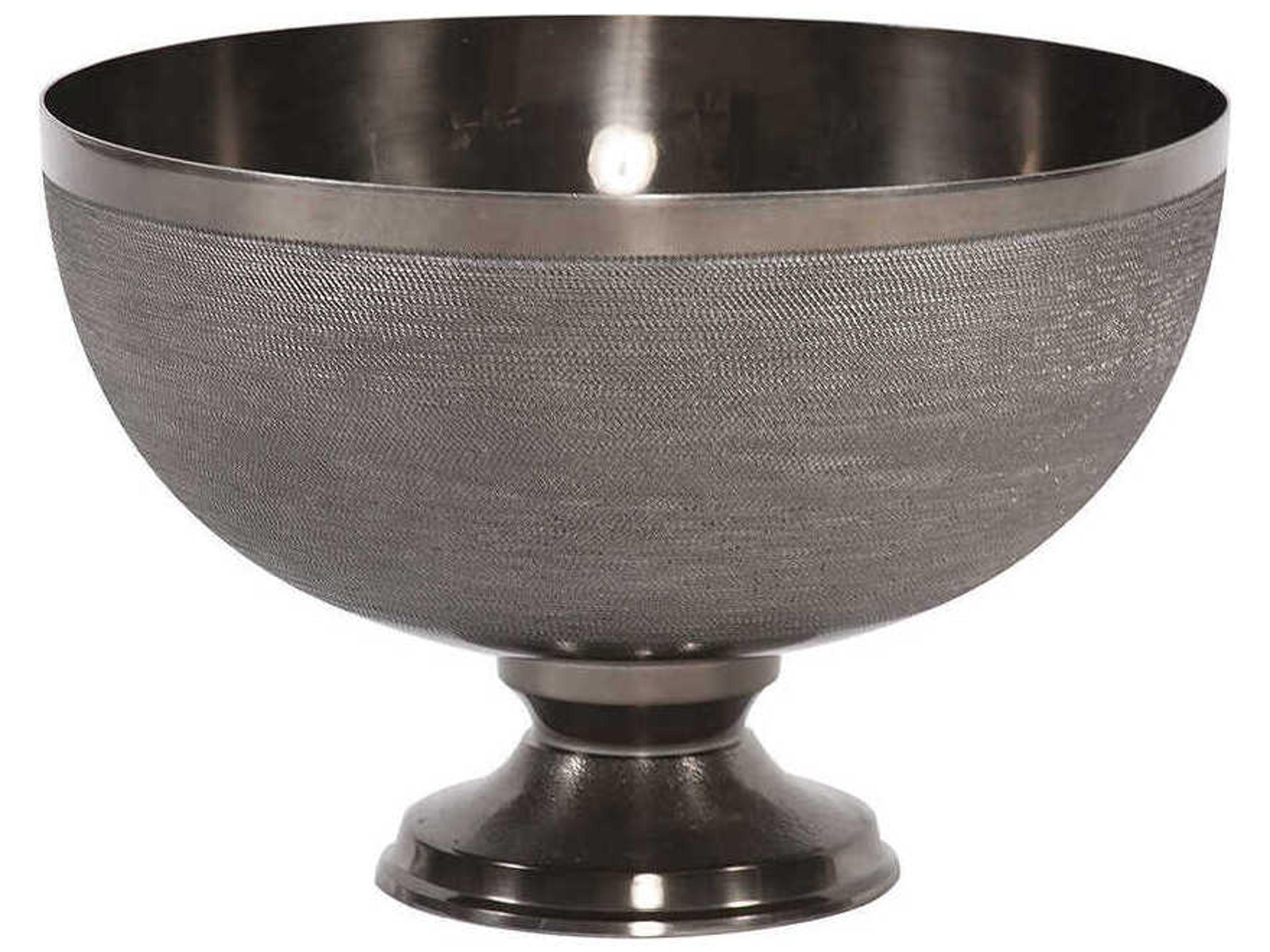 Smoke Footed Decorative Bowl