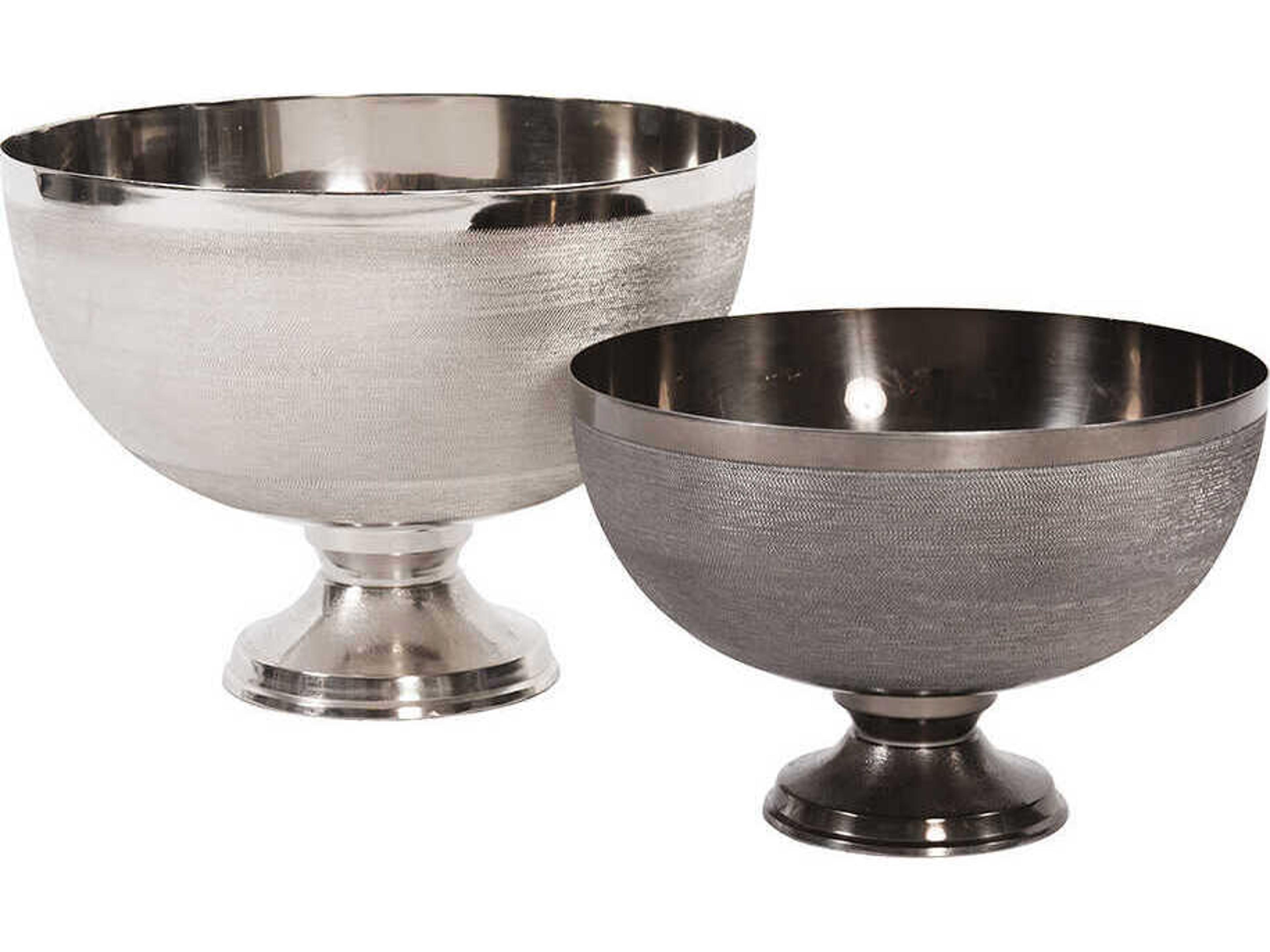 Howard Elliott Smoke Footed Decorative Bowl