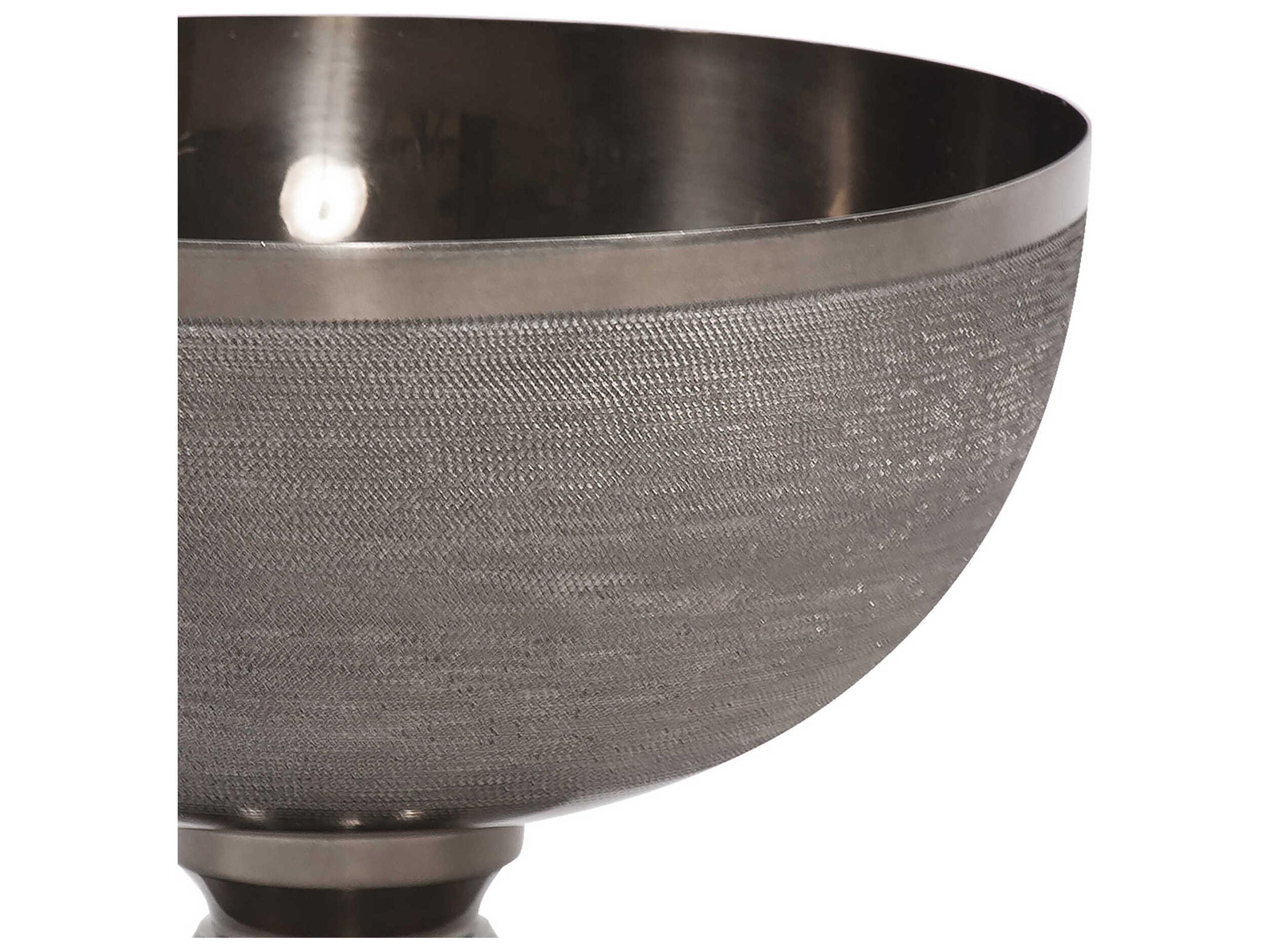 Howard Elliott Smoke Footed Decorative Bowl