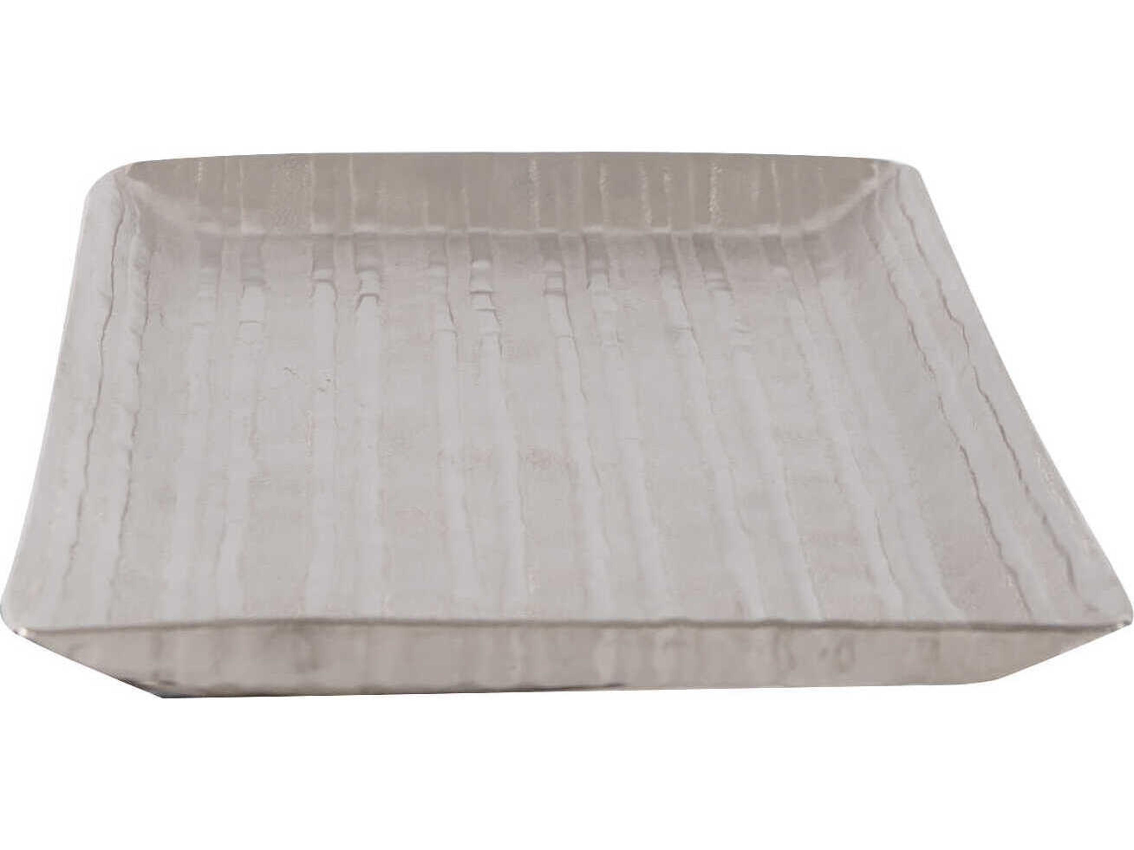 Howard Elliott Chiseled Champagne Serving Tray