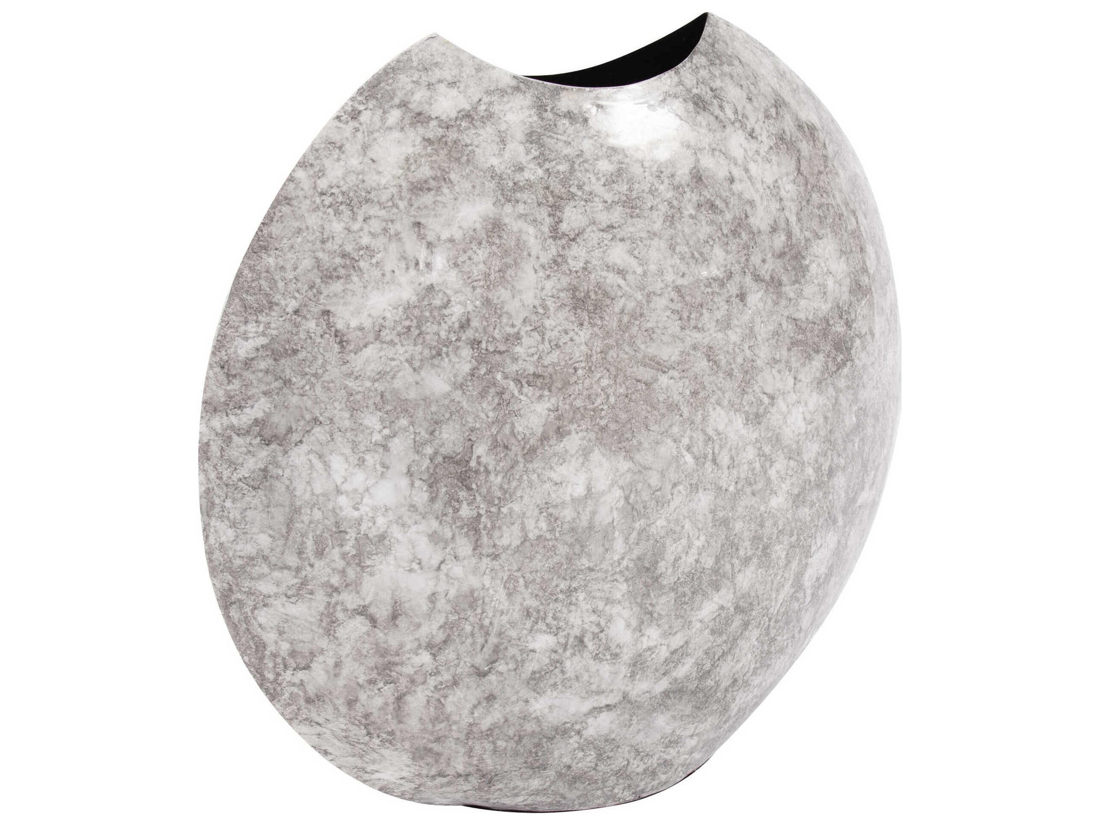 Howard Elliott Round Natural Disc Vase