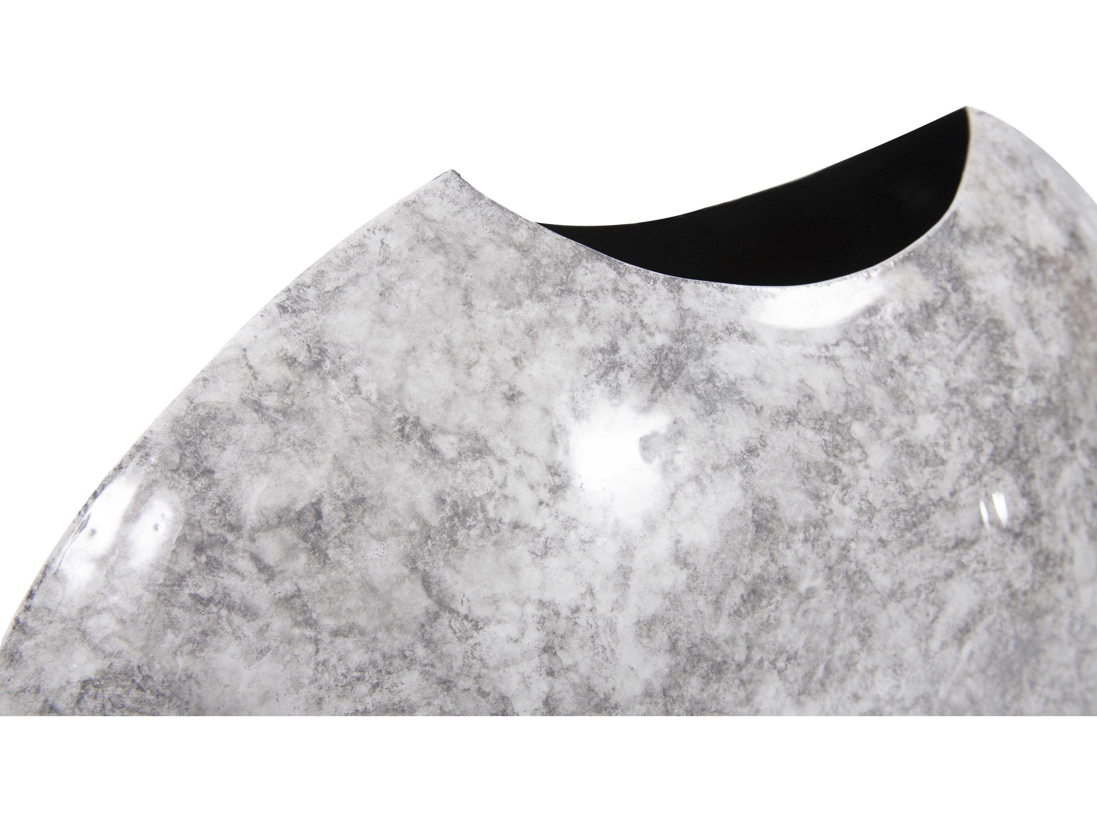 Howard Elliott Round Natural Disc Vase