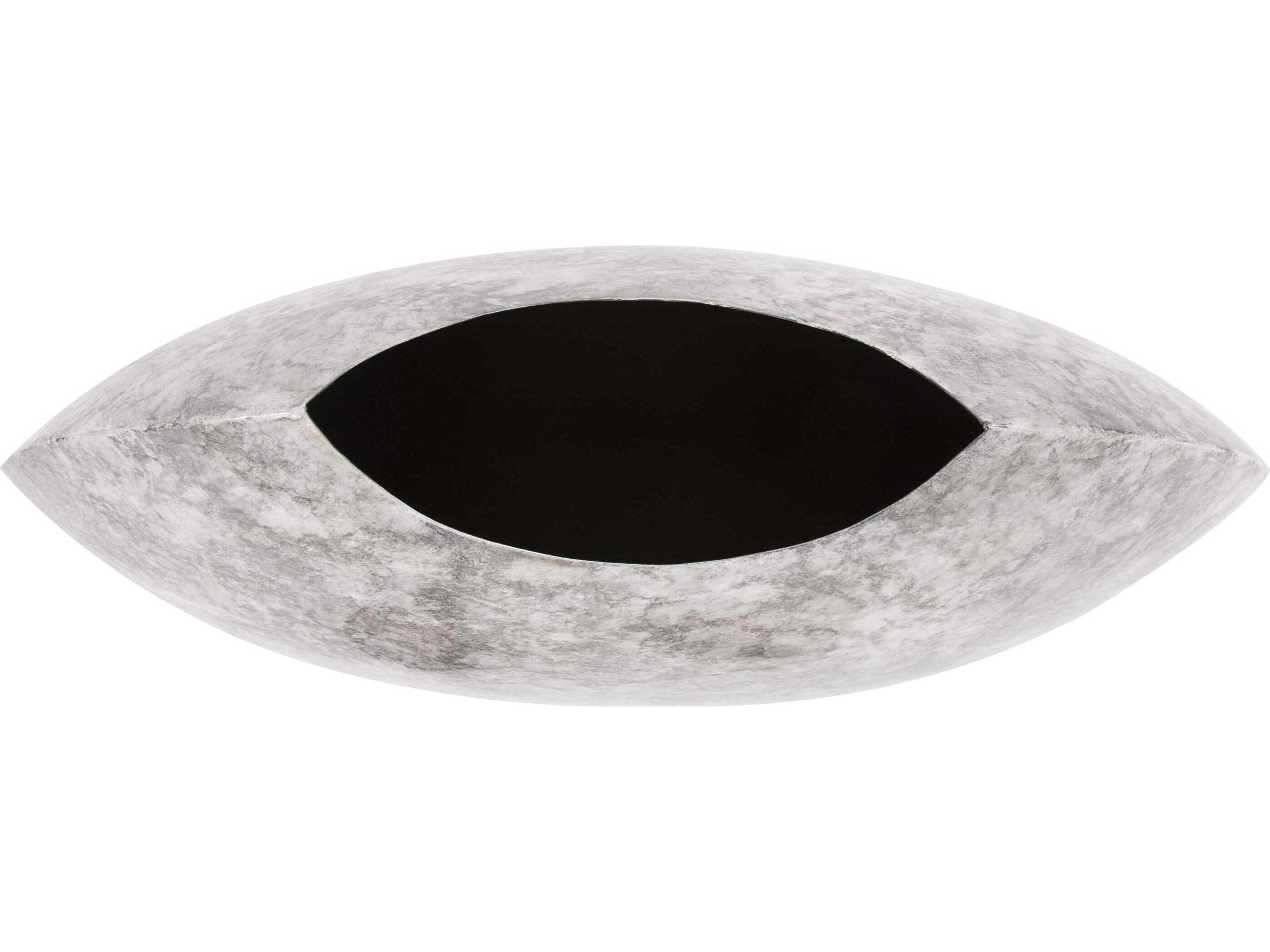 Howard Elliott Round Natural Disc Vase