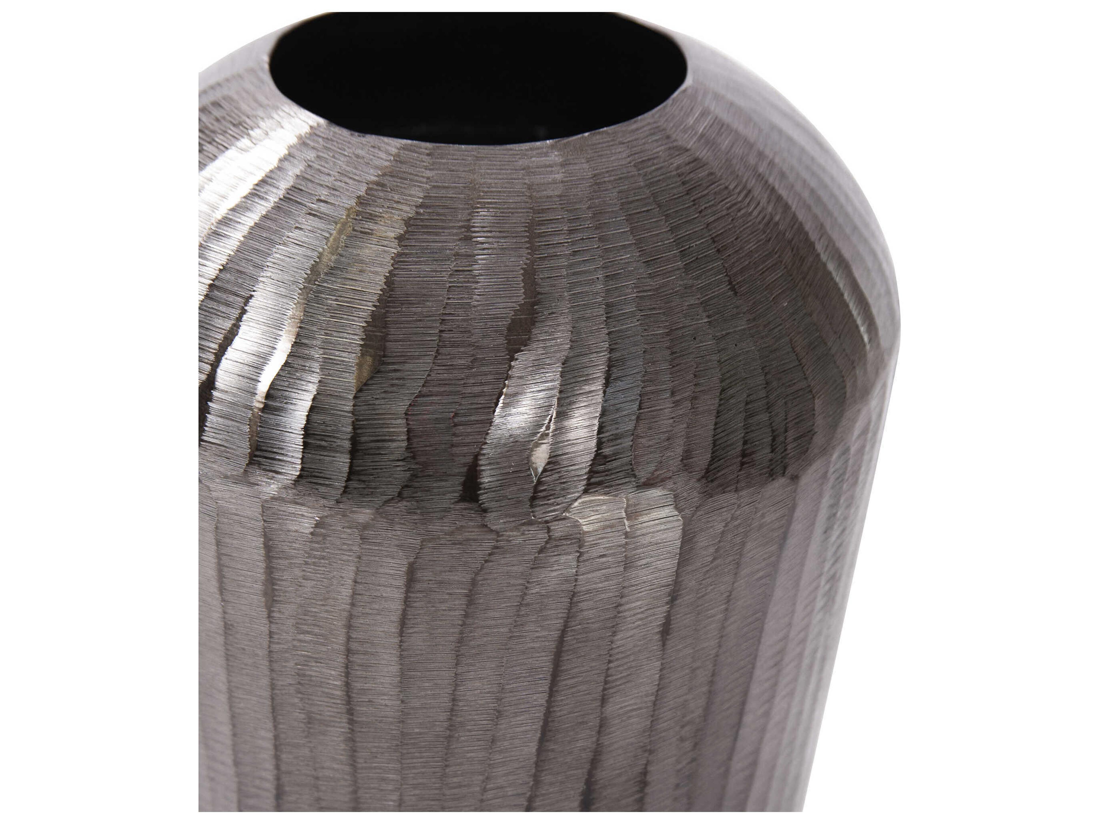 Howard Elliott Carbon Chiseled Vase