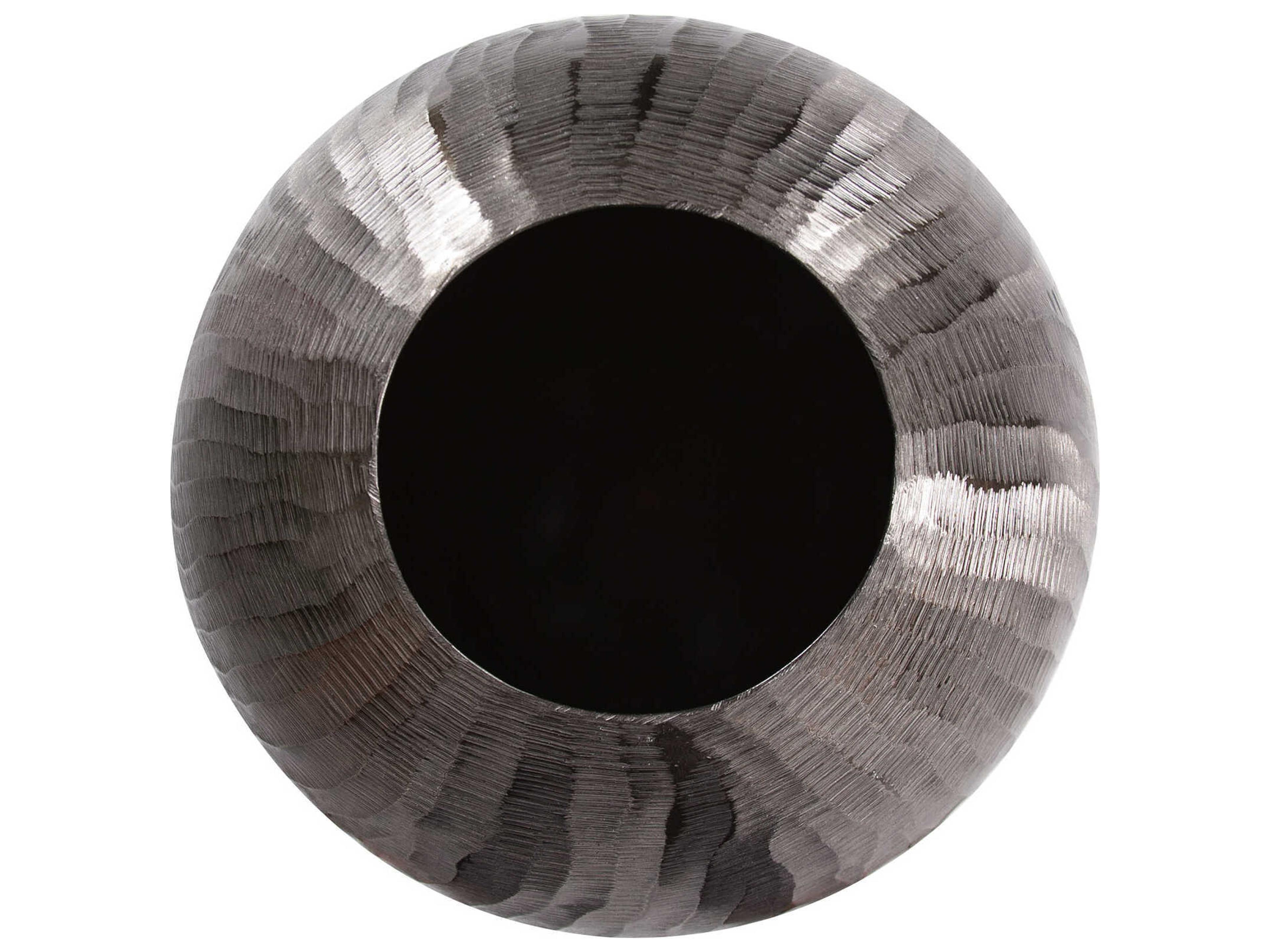 Howard Elliott Carbon Chiseled Vase