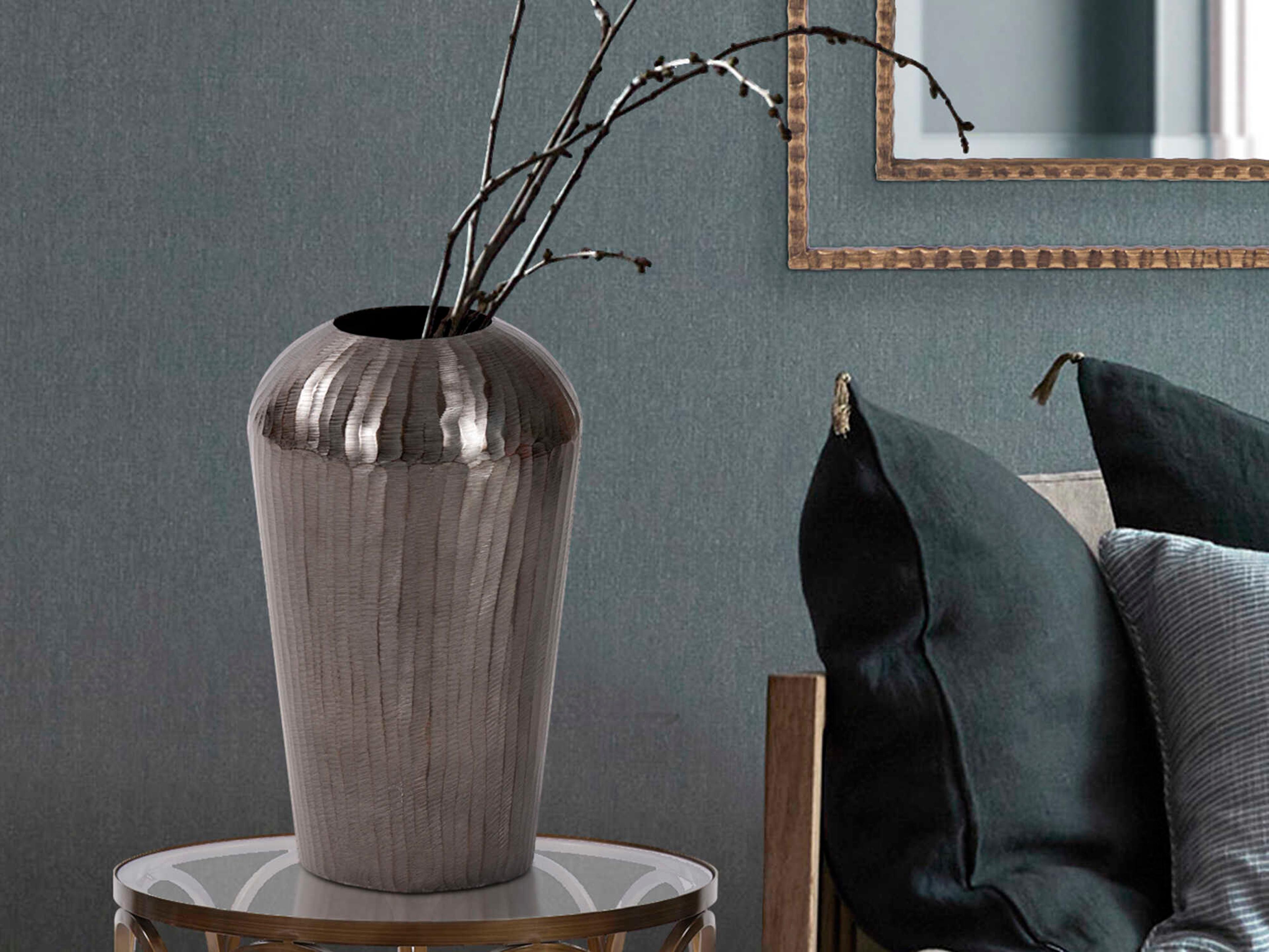 Howard Elliott Carbon Chiseled Vase