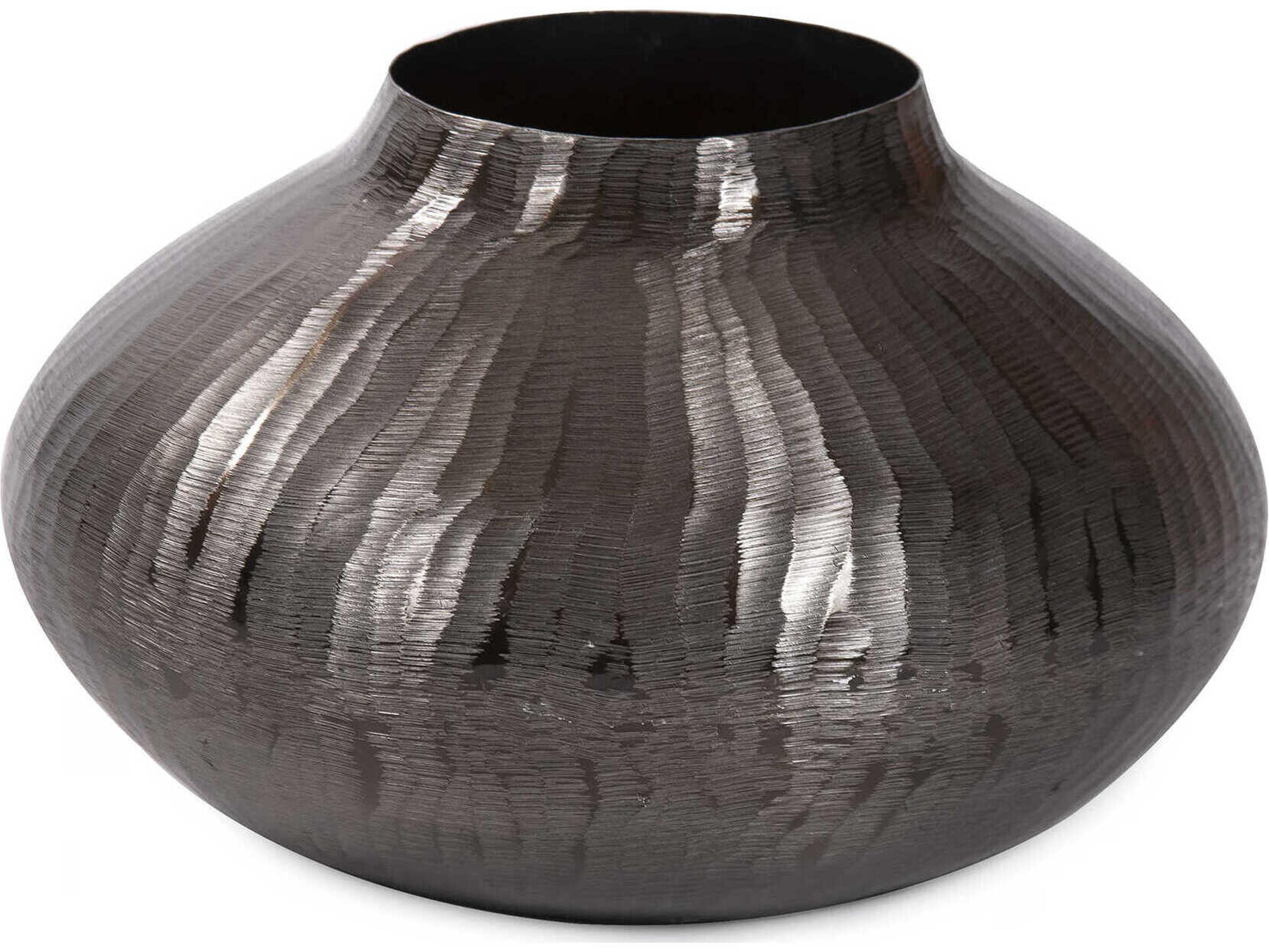 Howard Elliott Carbon Chiseled Vase