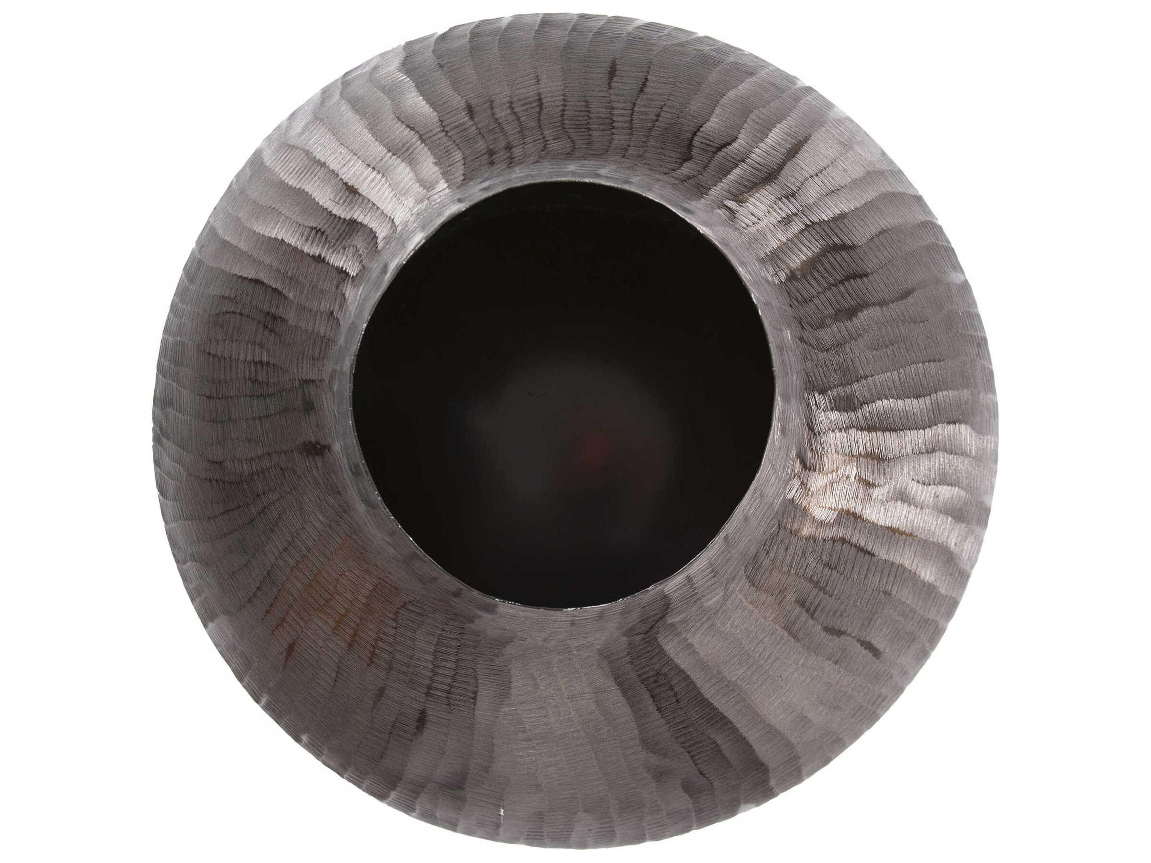 Howard Elliott Carbon Chiseled Vase