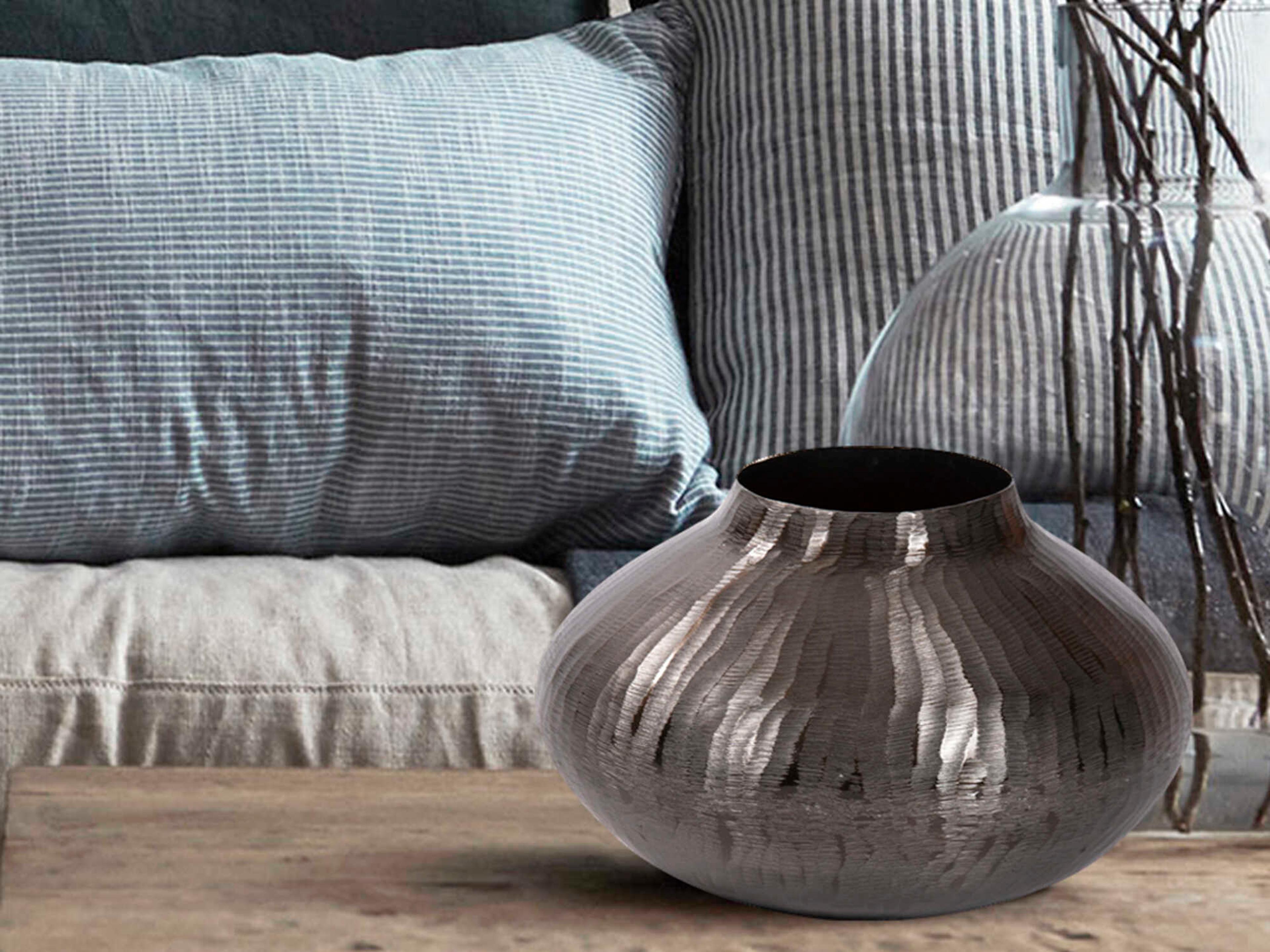 Howard Elliott Carbon Chiseled Vase