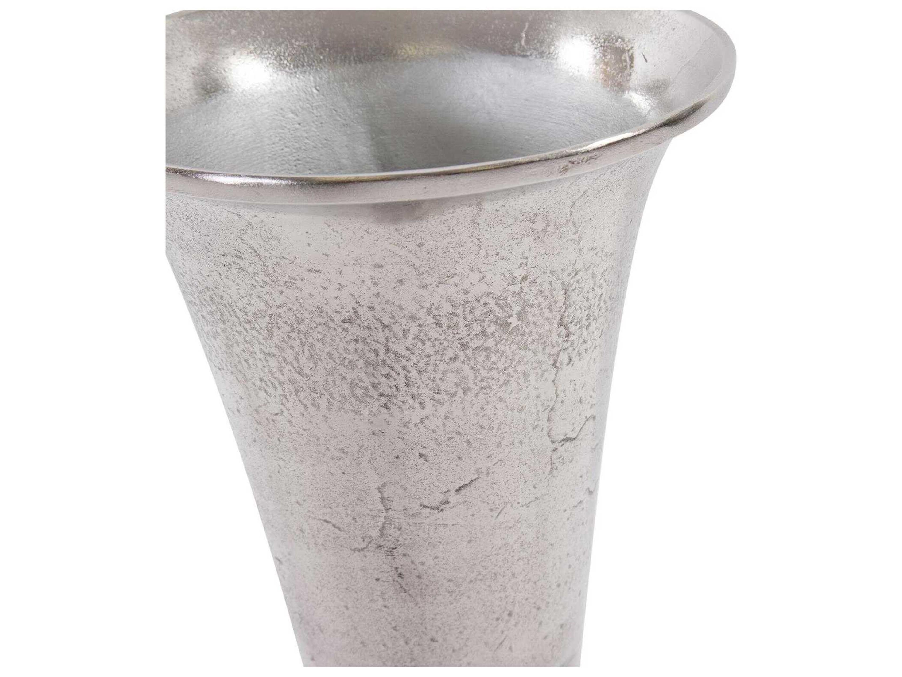 Howard Elliott Silver Trumpet Vase