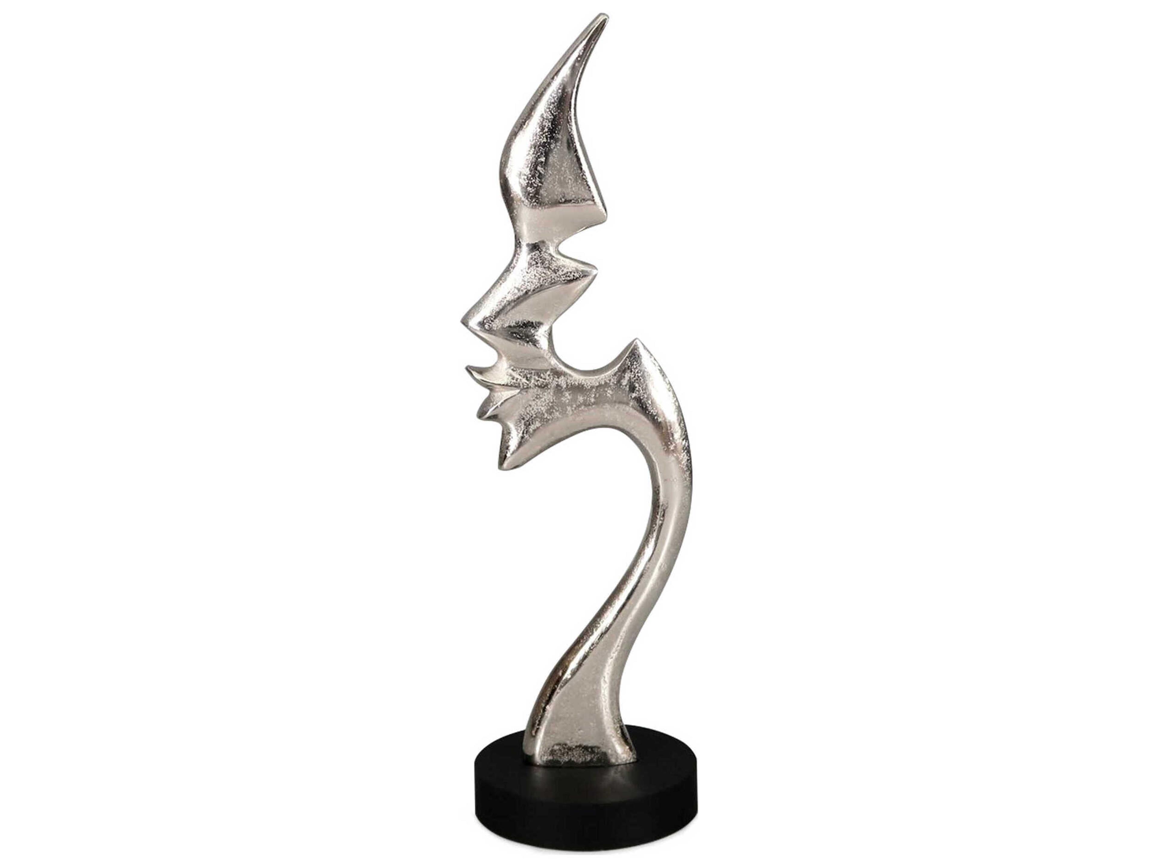 Howard Elliott Bright Silver Glamour Profile Sculpture