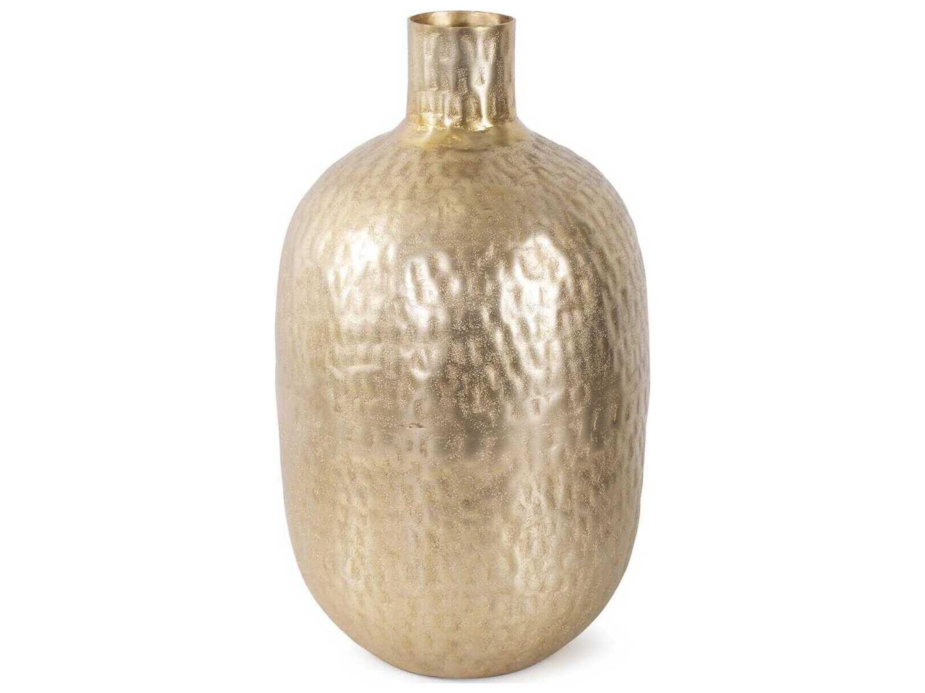 Espen Matte Gold Straight Necked Bottle