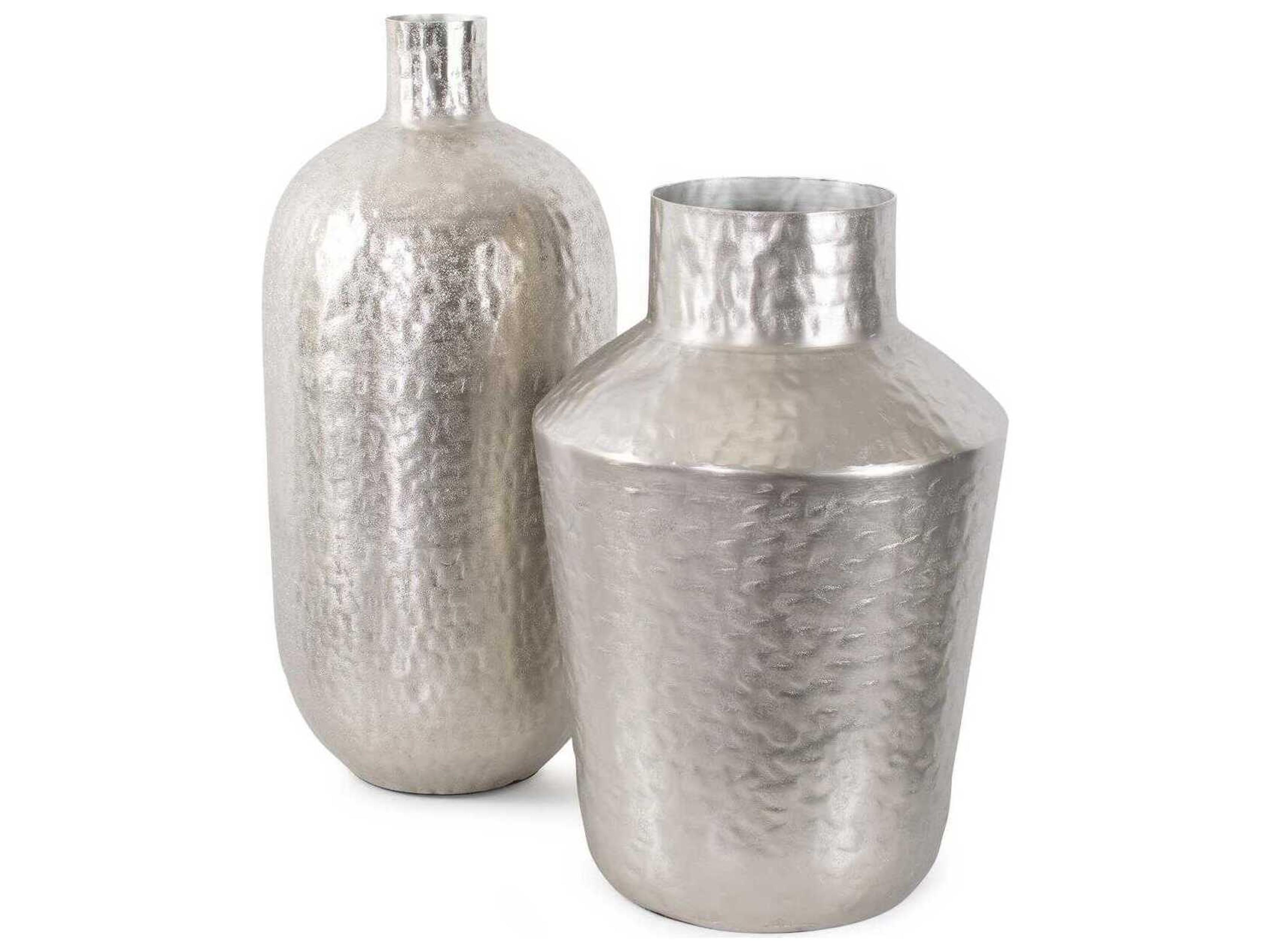 Howard Elliott Espen Silver Straight Necked Bottle