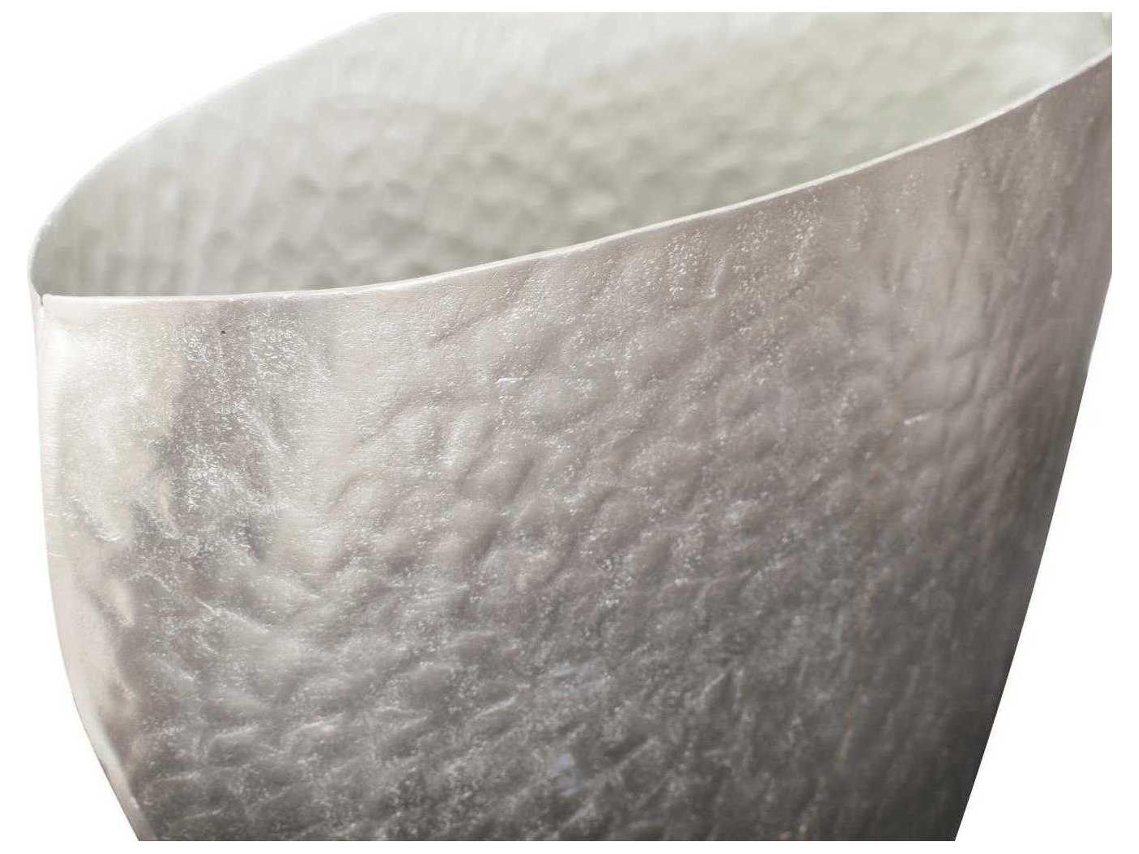 Howard Elliott Espen Bright Silver Oval Decorative Bowl