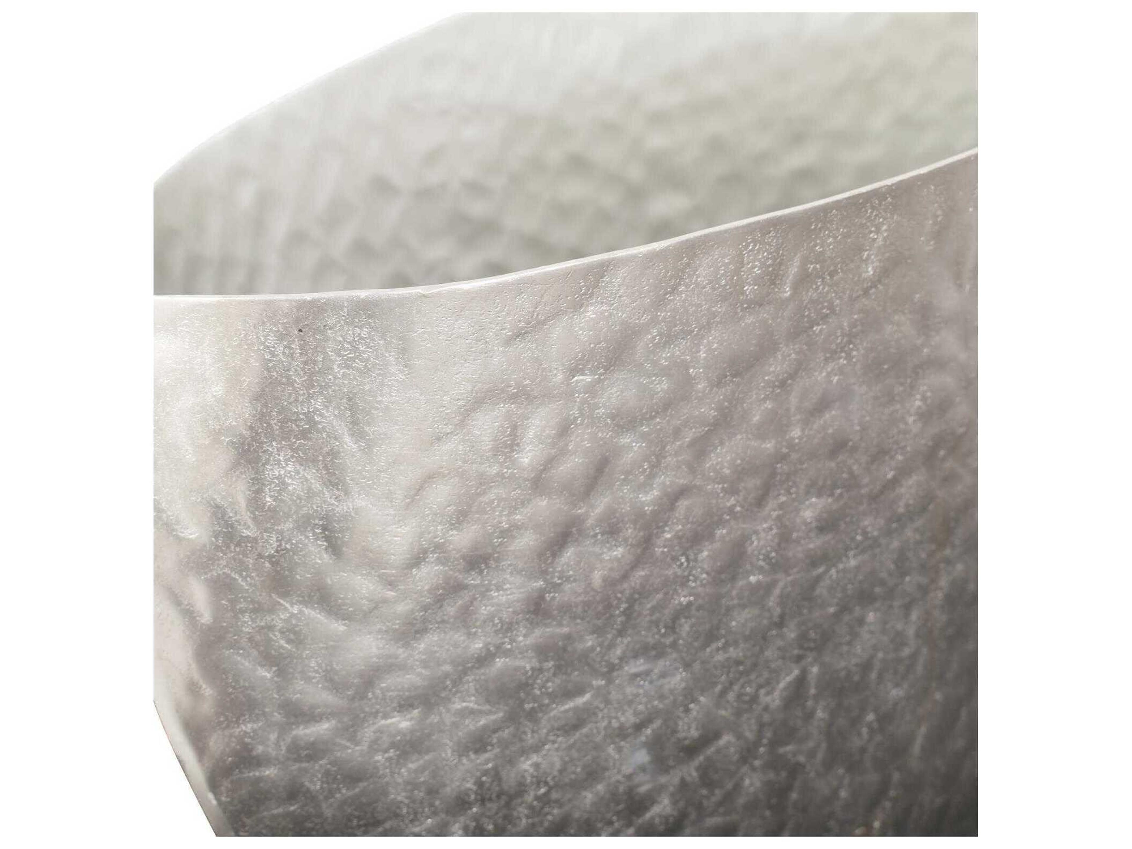 Howard Elliott Espen Bright Silver Oval Decorative Bowl