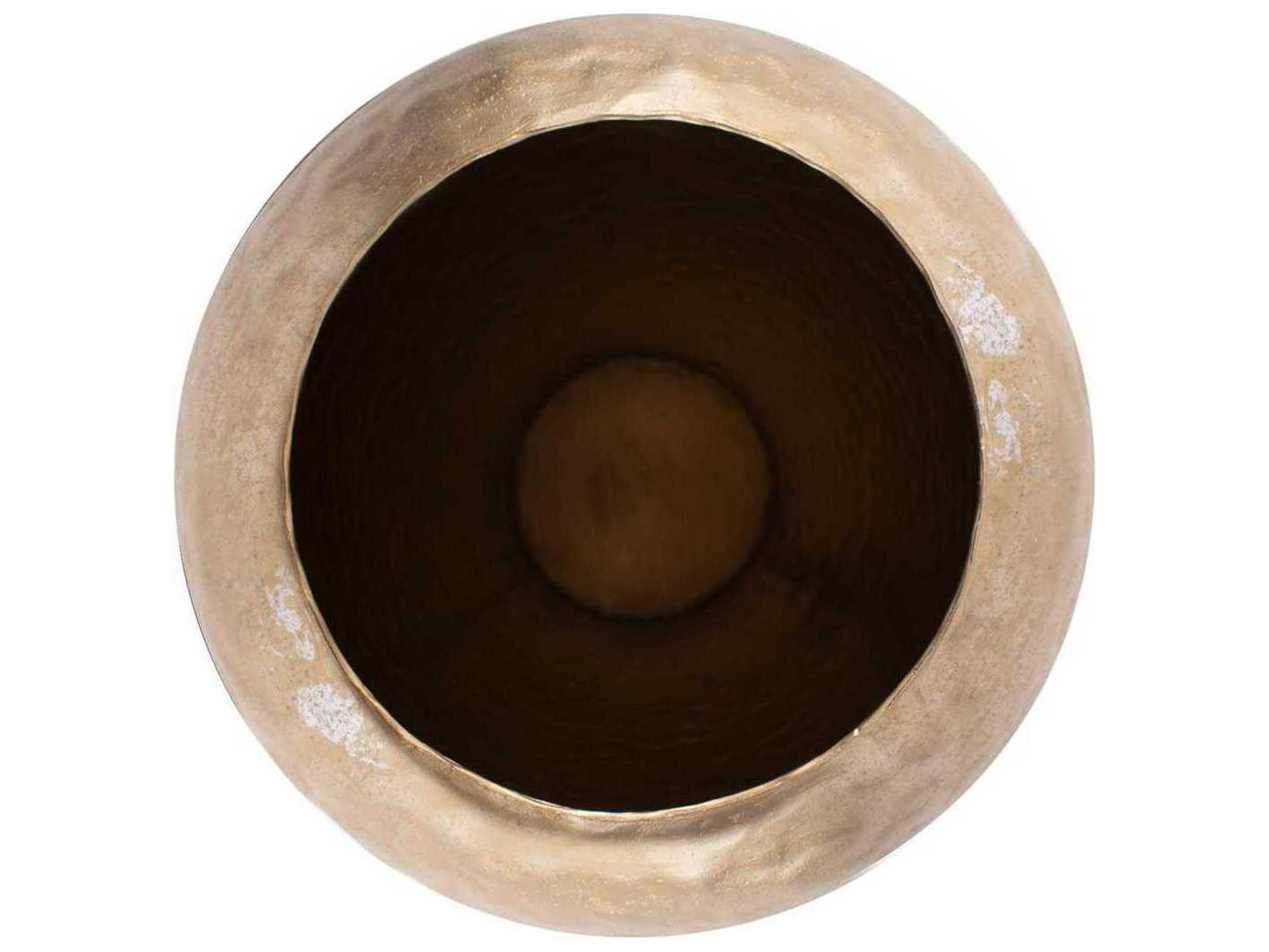 Howard Elliott Espen Gold Classic Vase