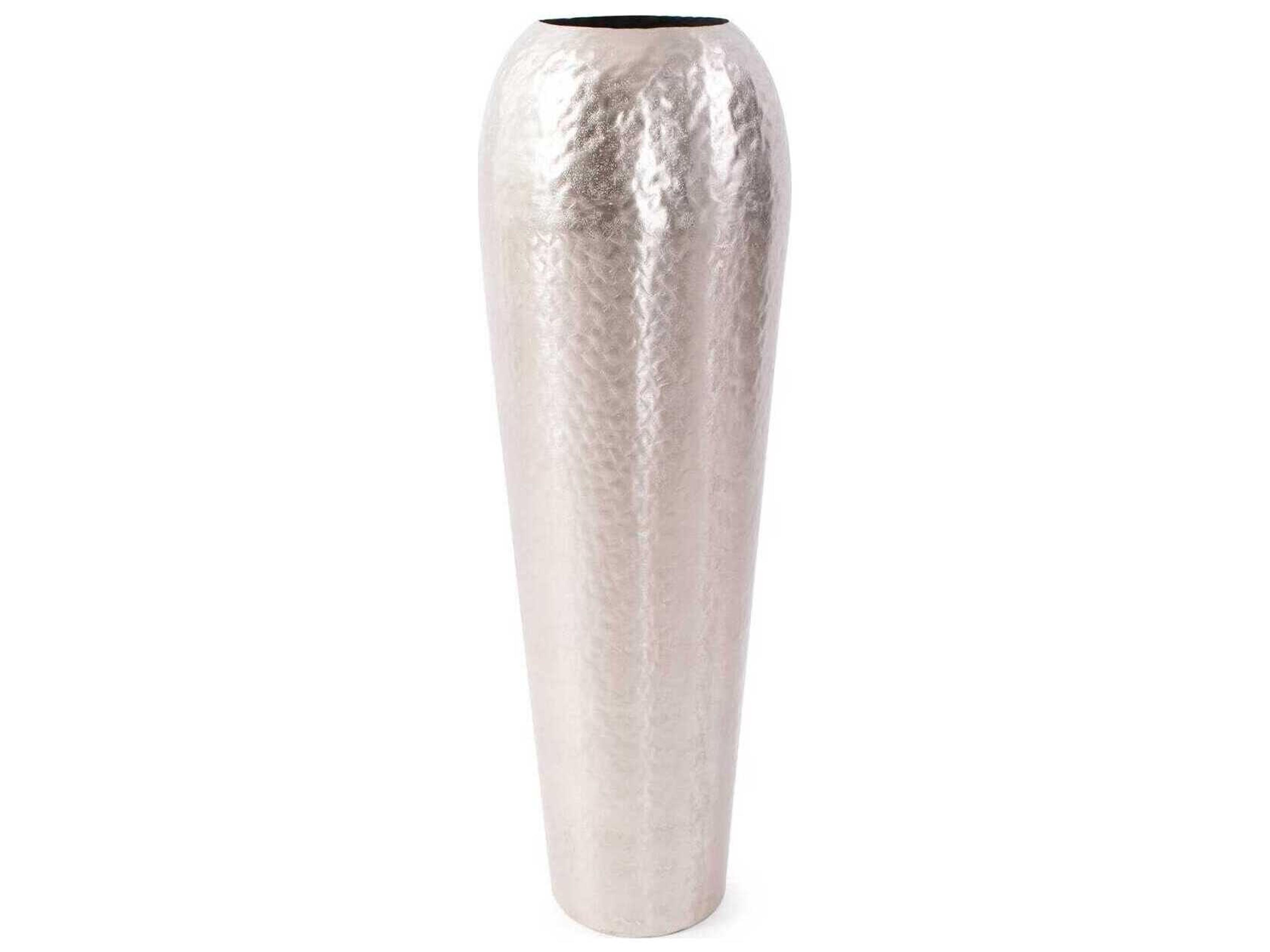 Espen Bright Silver Classic Vase