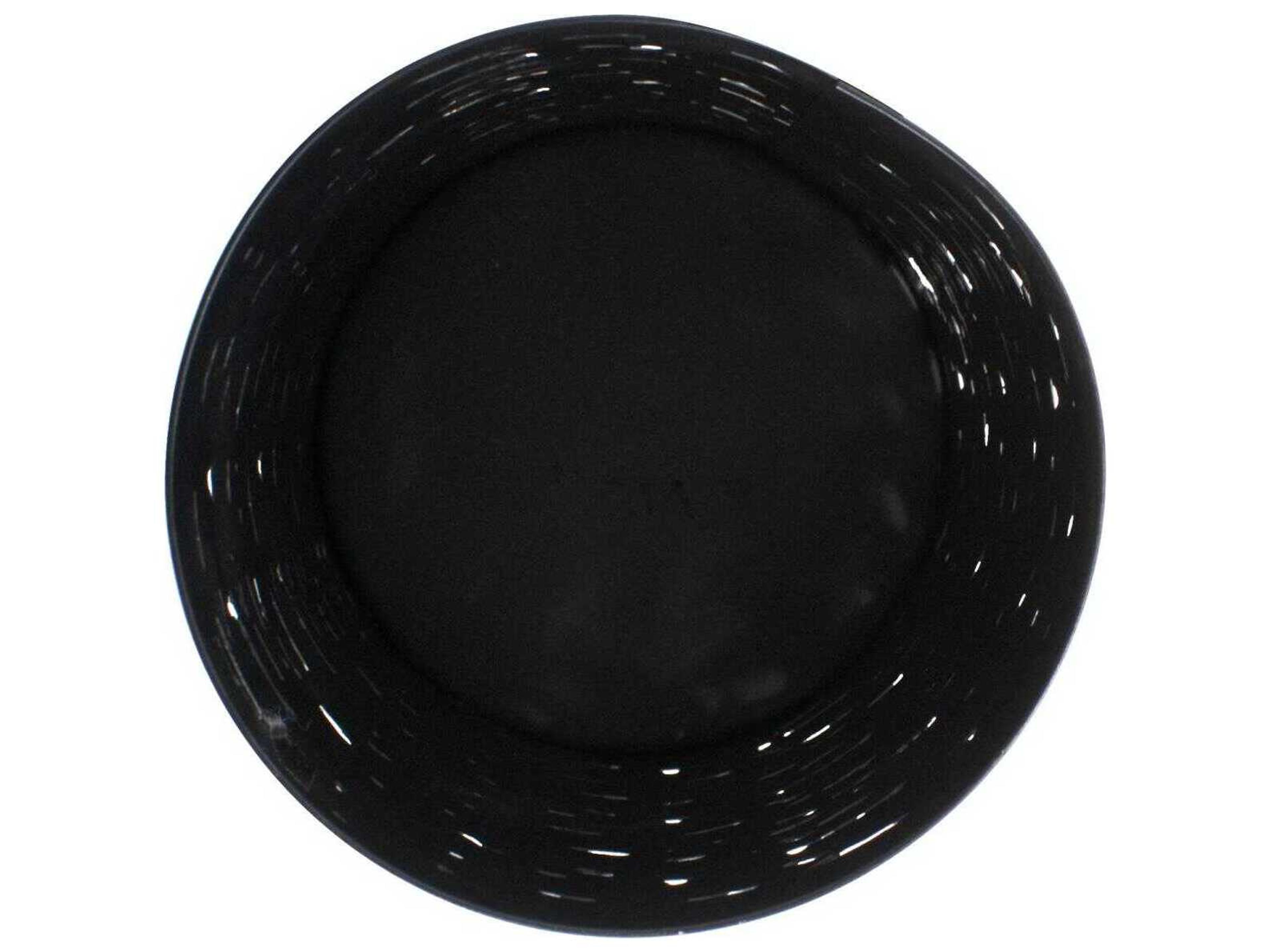 Howard Elliott Black Gold Cylindrical Candle Holder