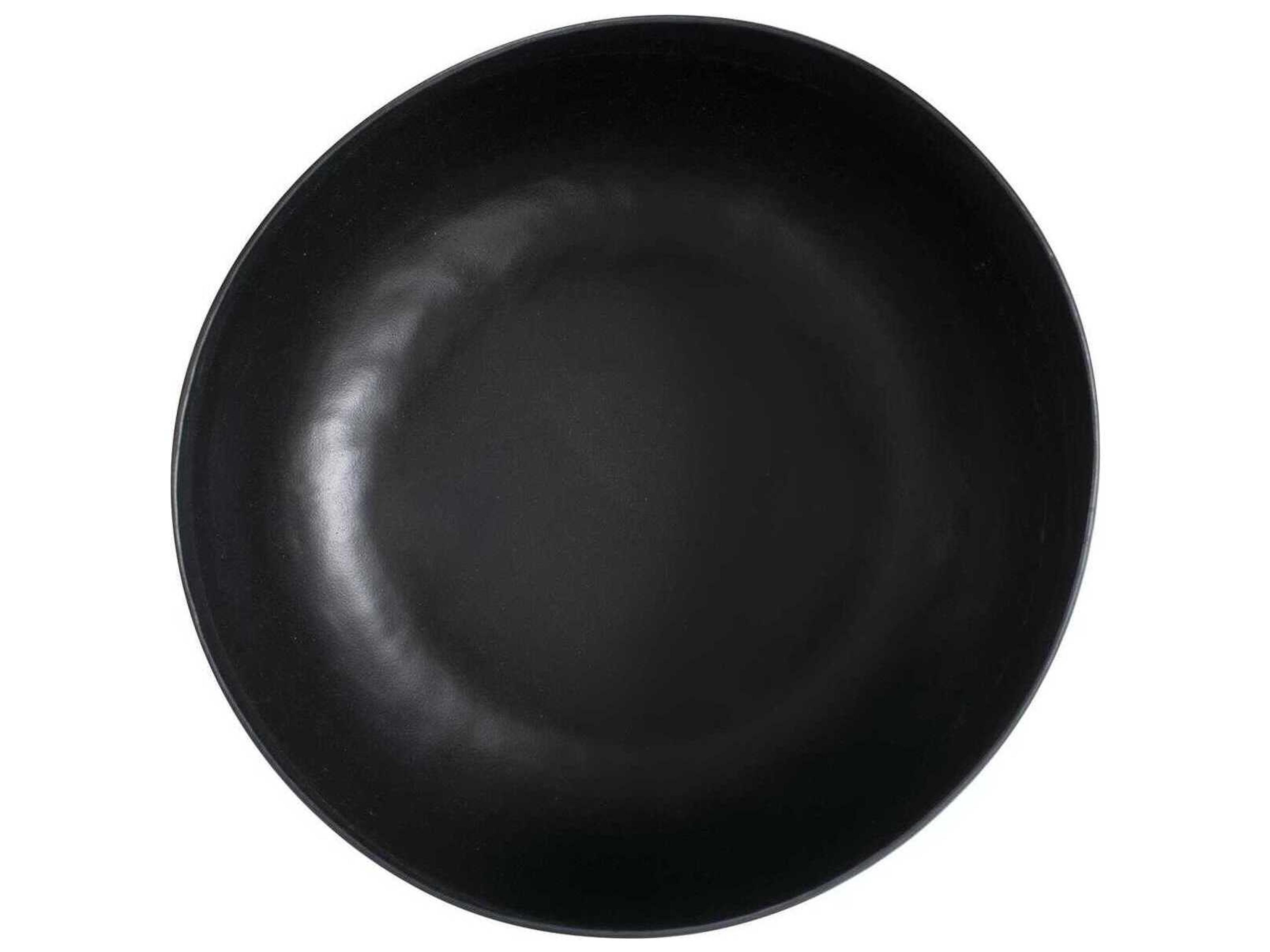 Howard Elliott Golden Thread Black Wide Mouth Vessel