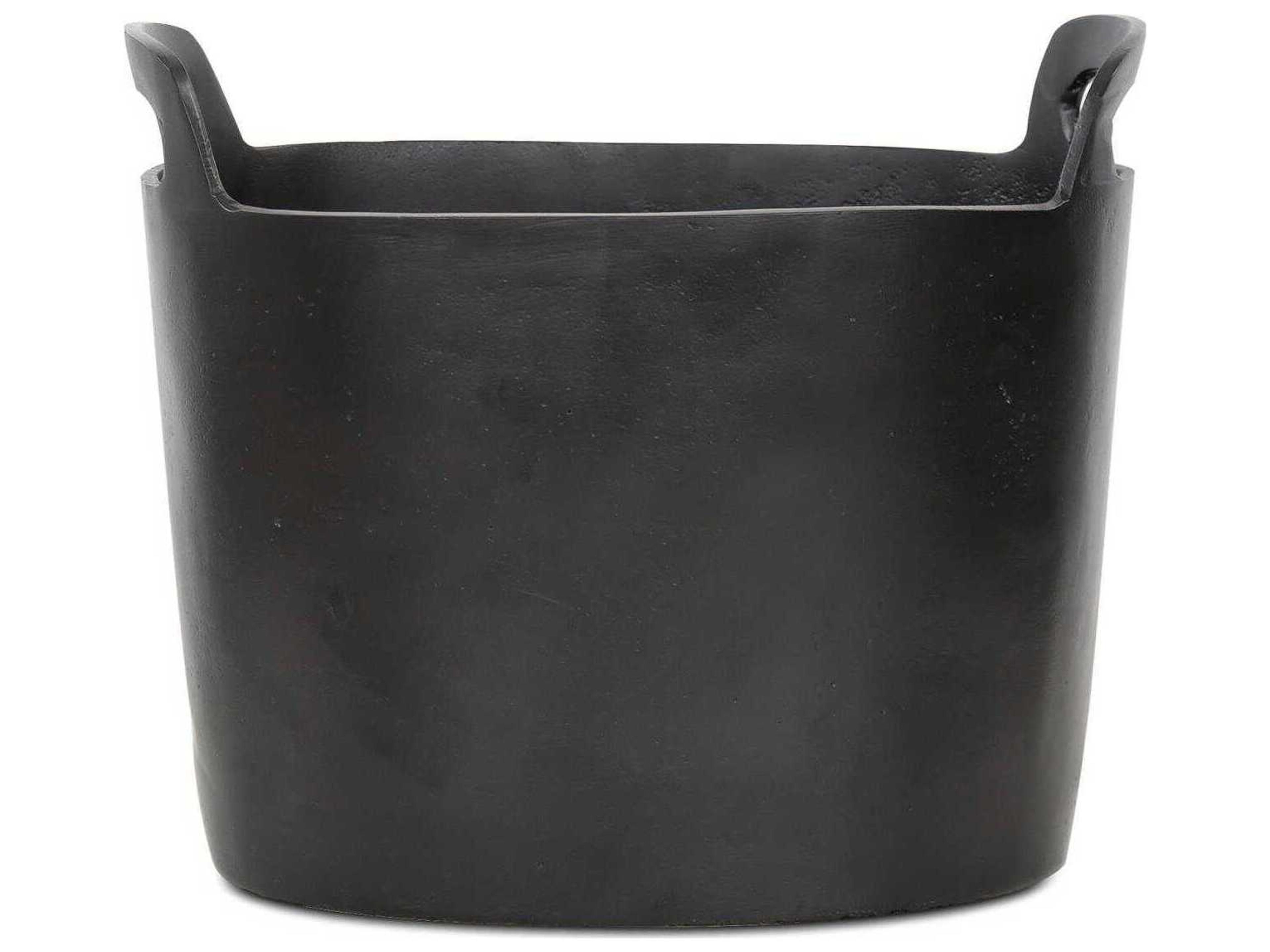 Zara Ebony Oval Wine Bucket