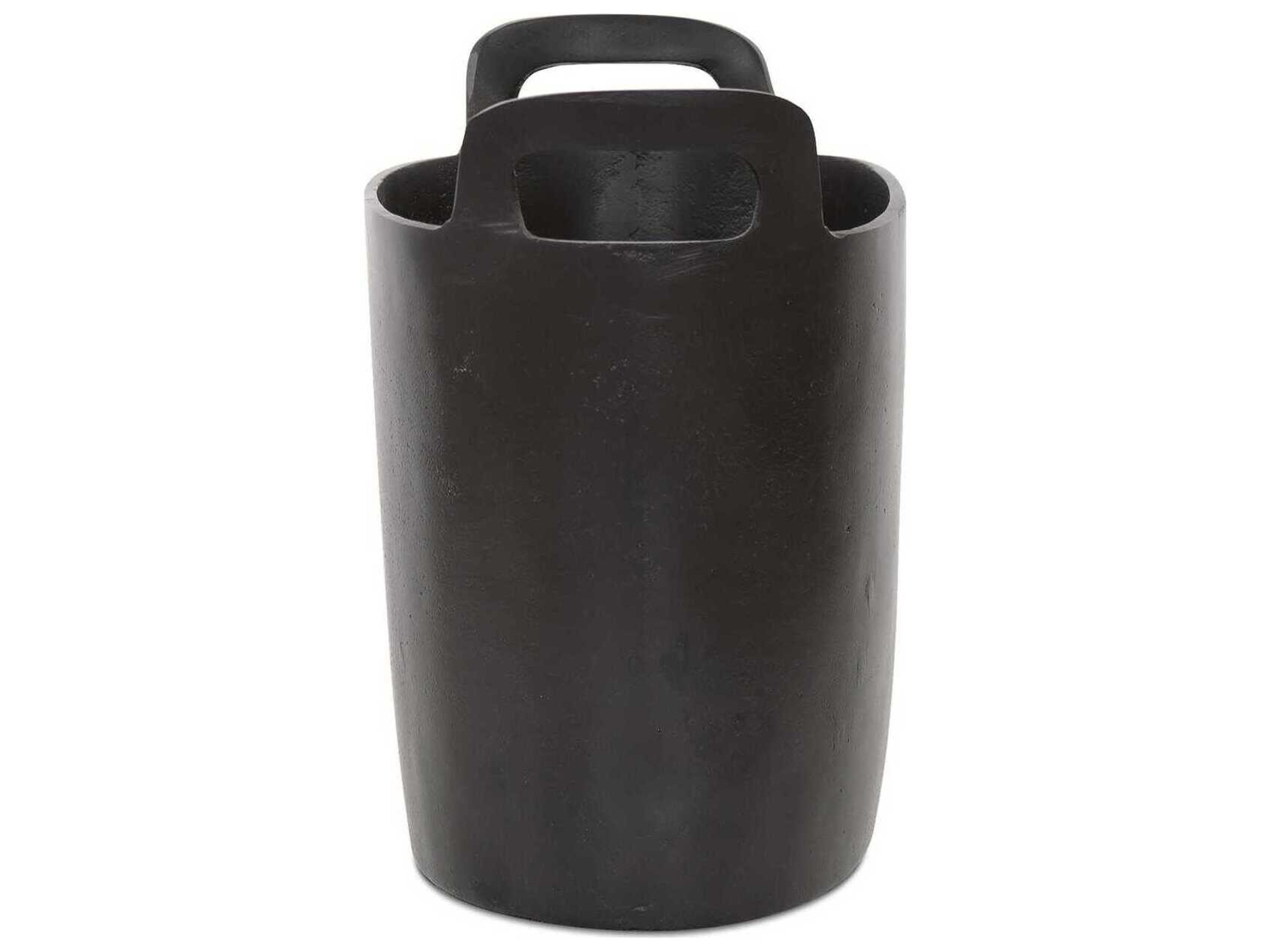 Howard Elliott Zara Ebony Oval Wine Bucket