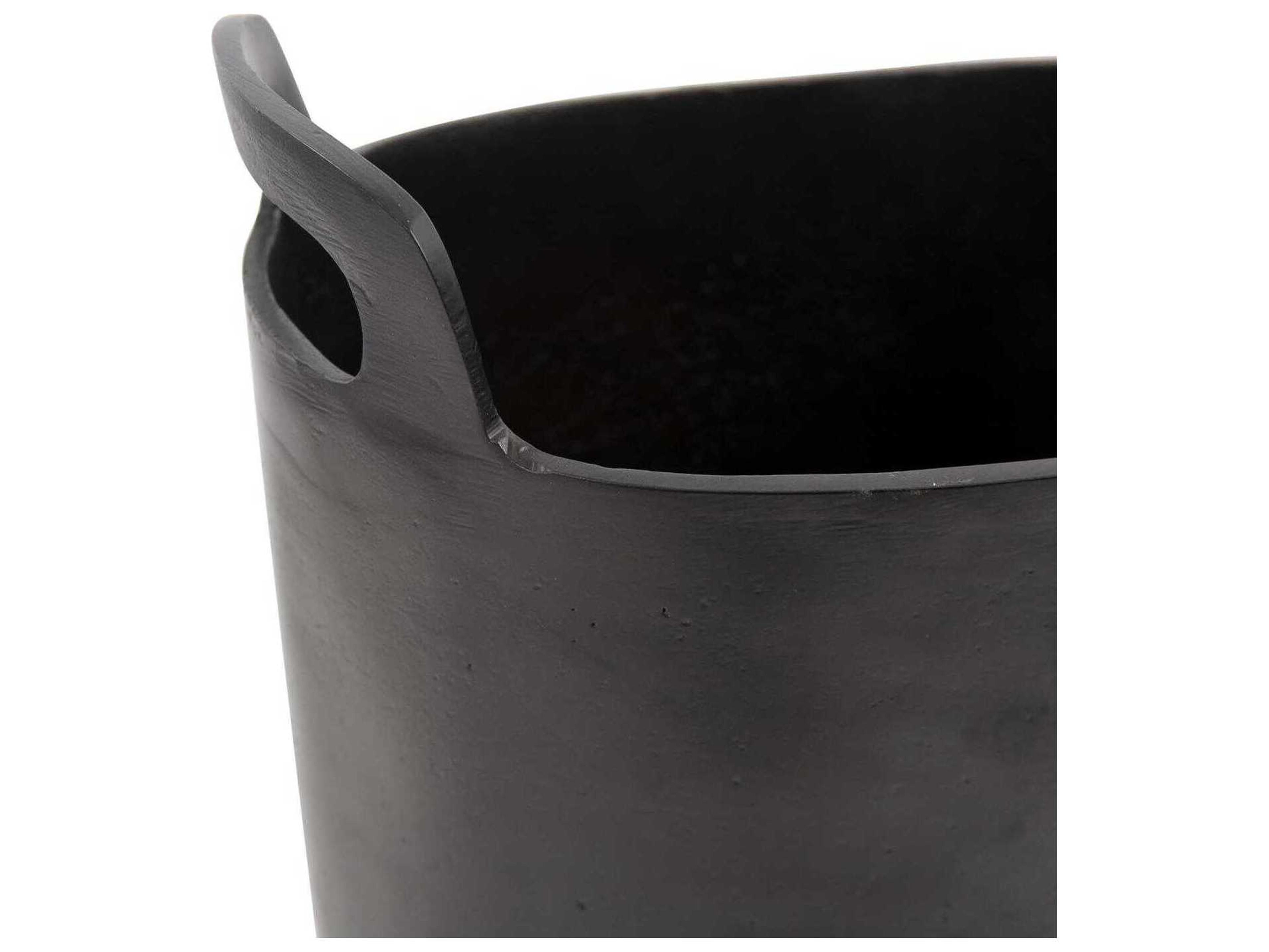 Howard Elliott Zara Ebony Oval Wine Bucket