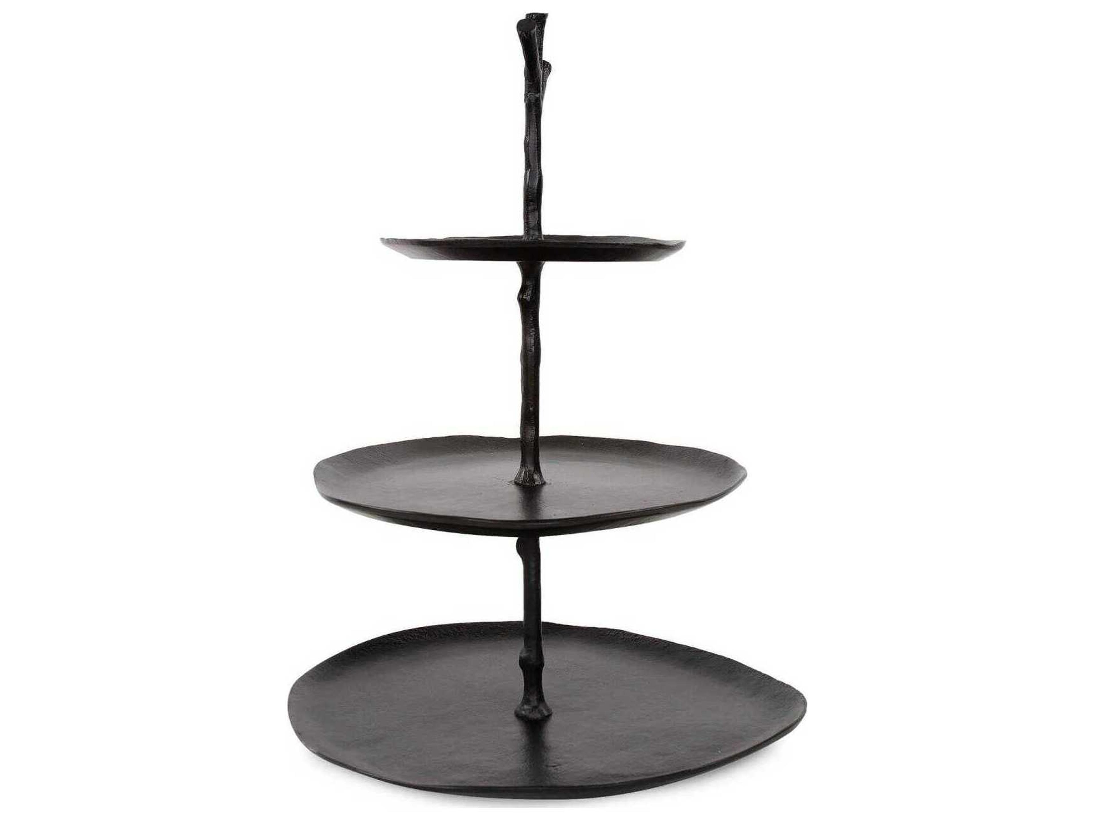 Howard Elliott Zara Three Tiered Contemporary Display Stand