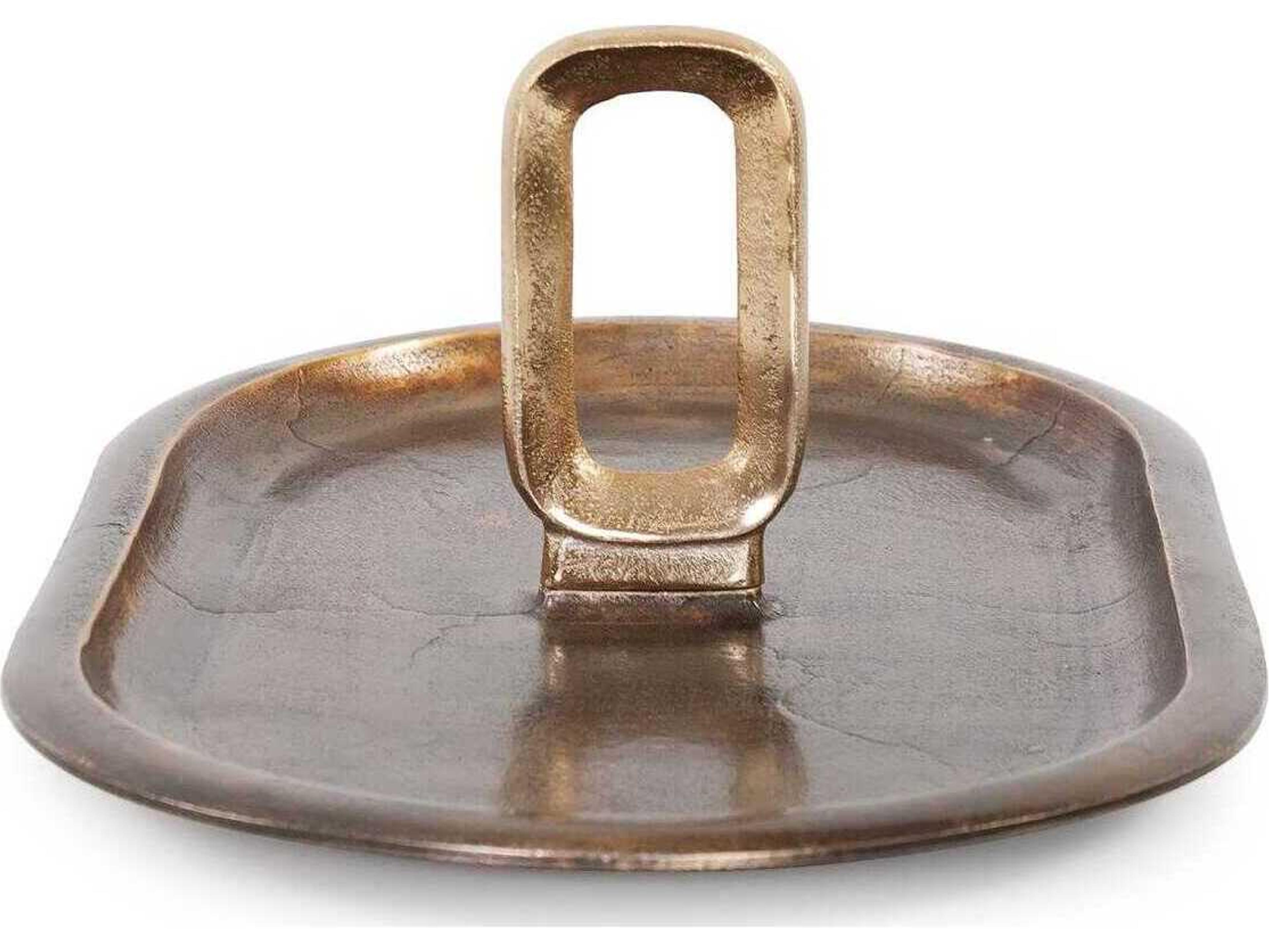 Howard Elliott Golden Ore Oval with Handle