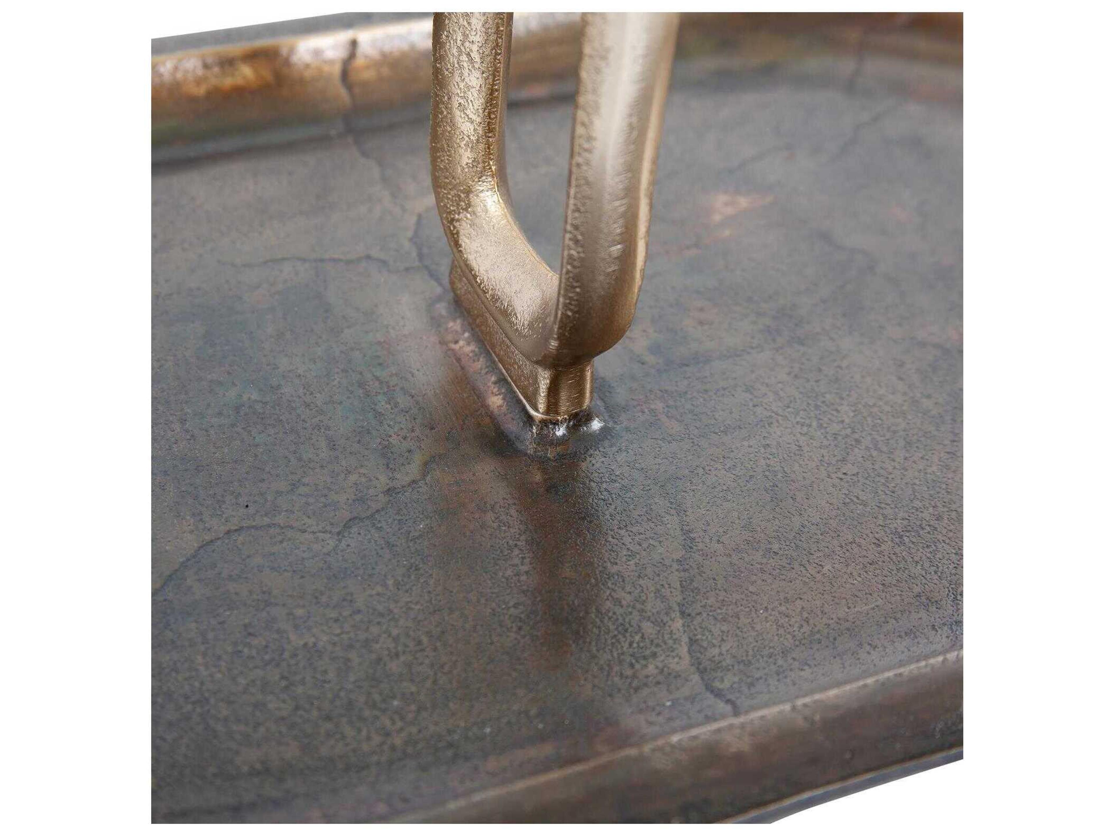 Howard Elliott Golden Ore Oval with Handle