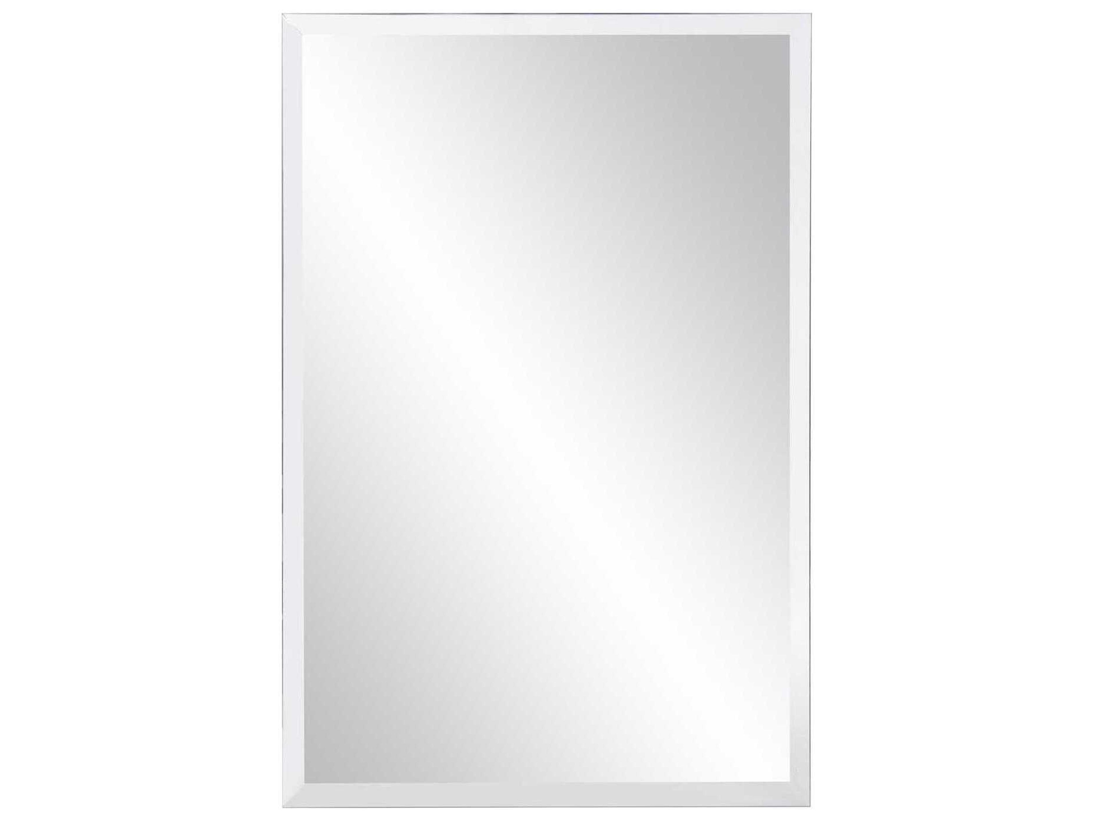 Howard Elliott Silver Rectangular Wall Mirror