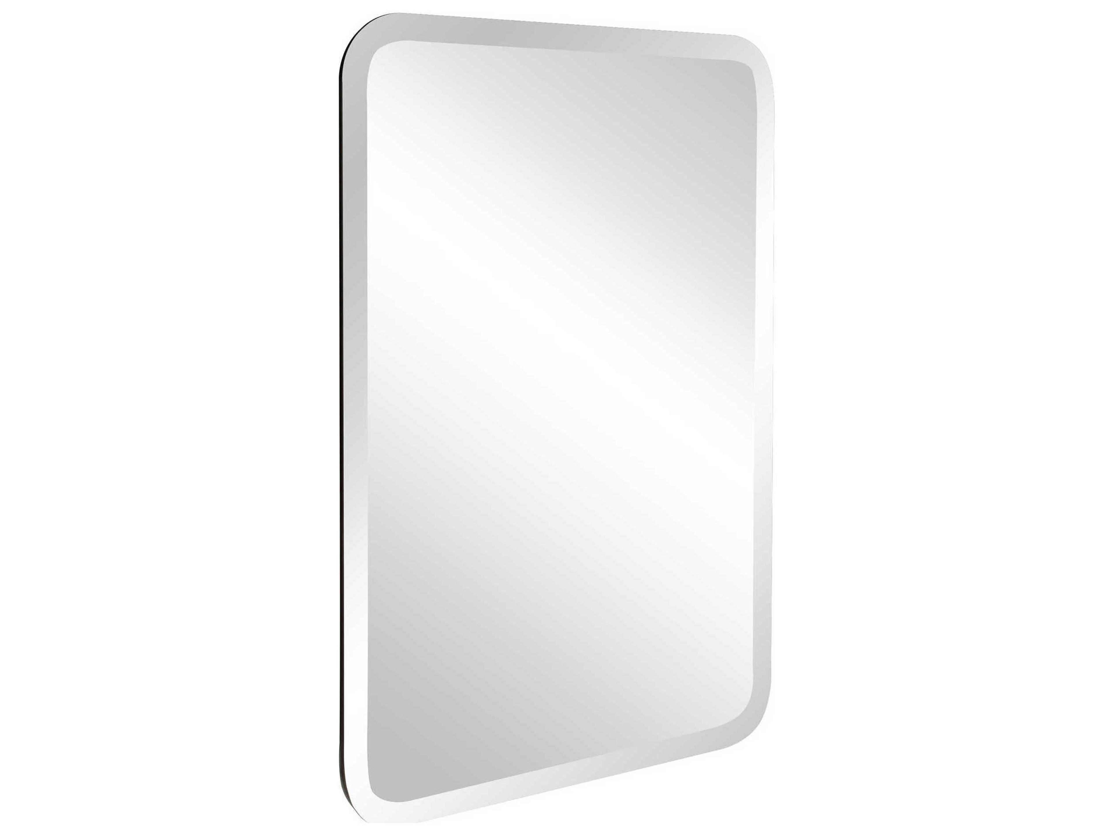 Howard Elliott Frameless Rectangular Wall Mirror