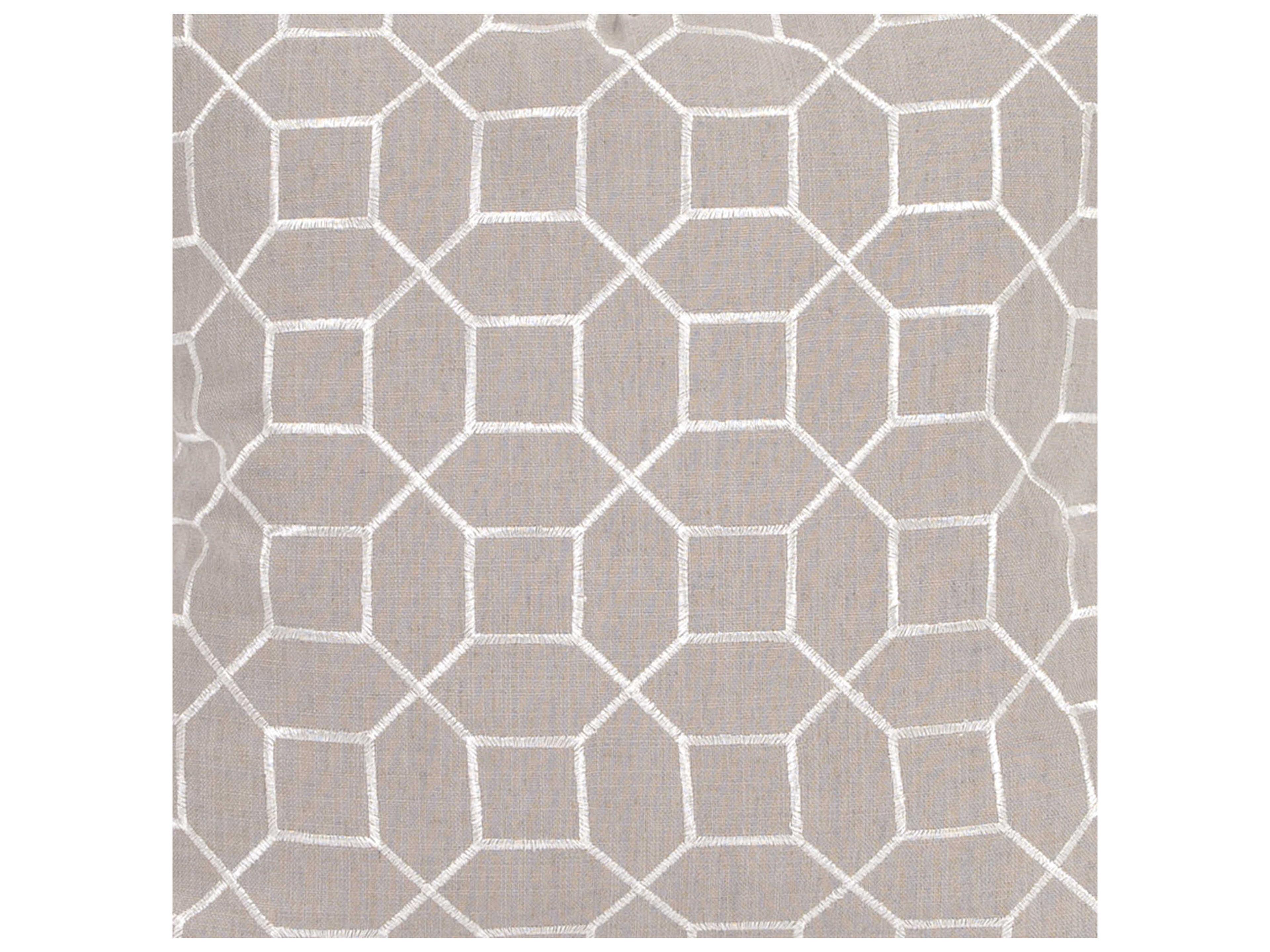 Howard Elliott Davida Kay Trellis Slate 24" x 24" Pillow