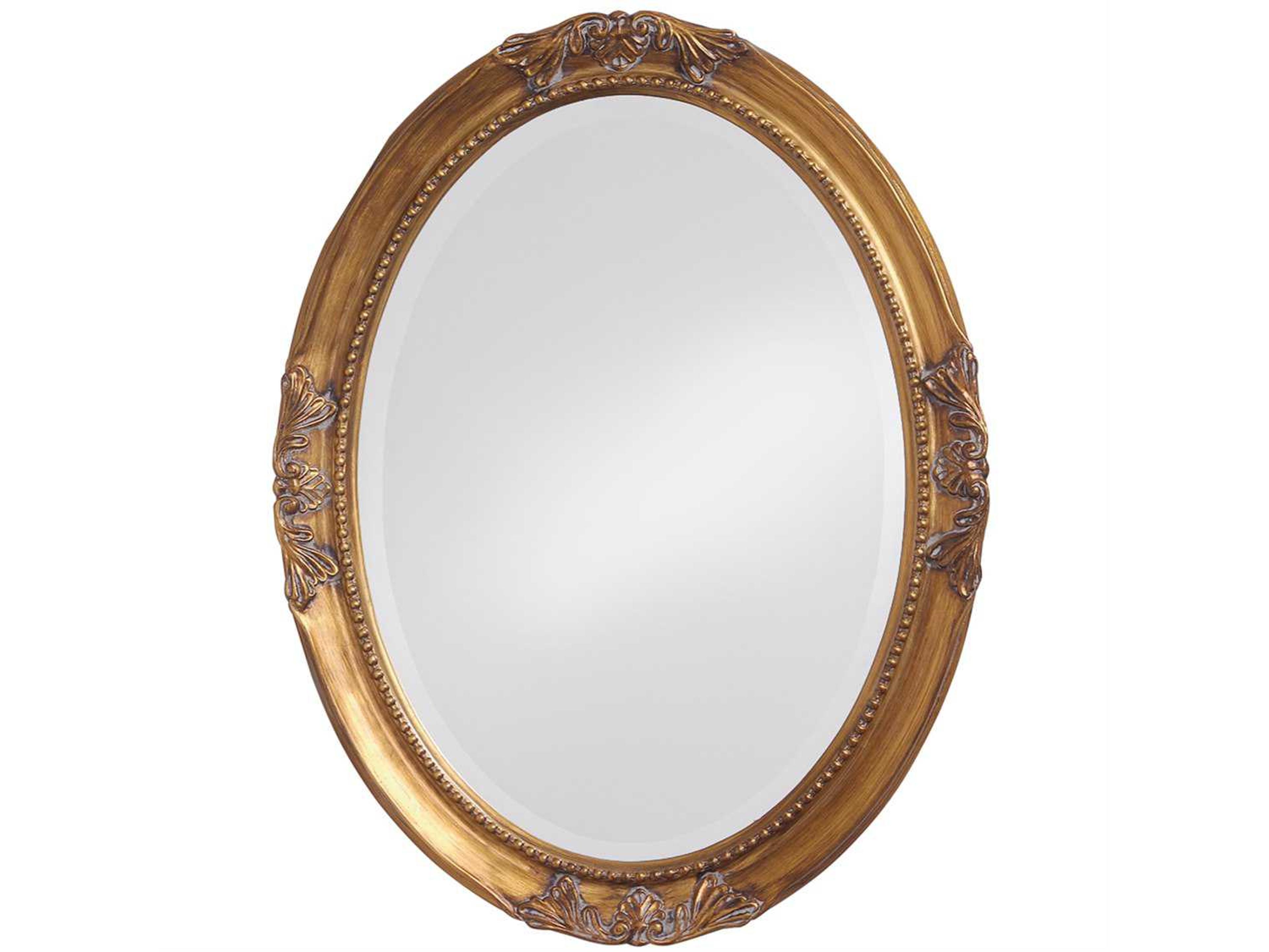 Queen Ann Antique Gold Wall Mirror
