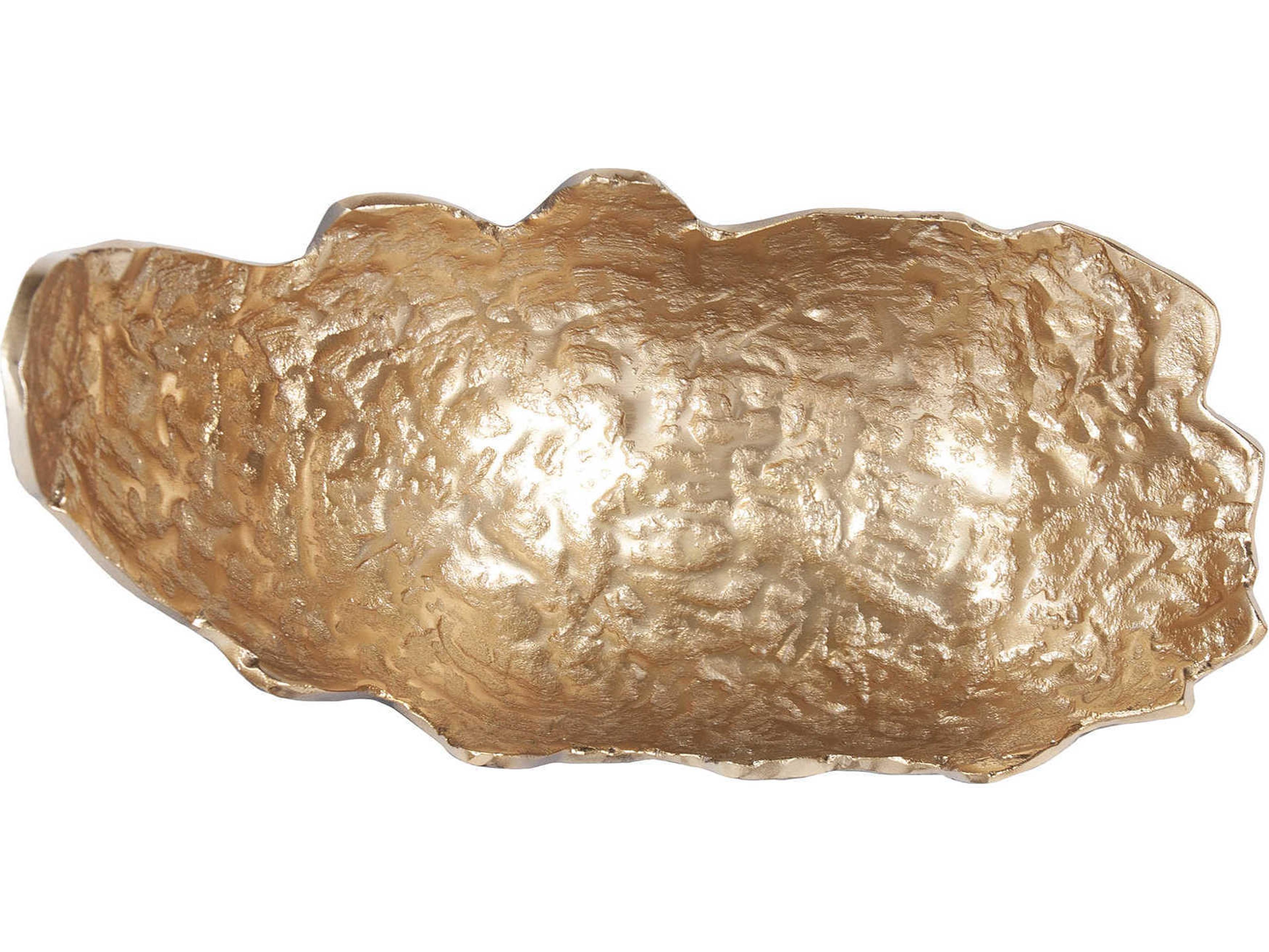 Howard Elliott Accessory Black / Gold 15" Decorative Bowl