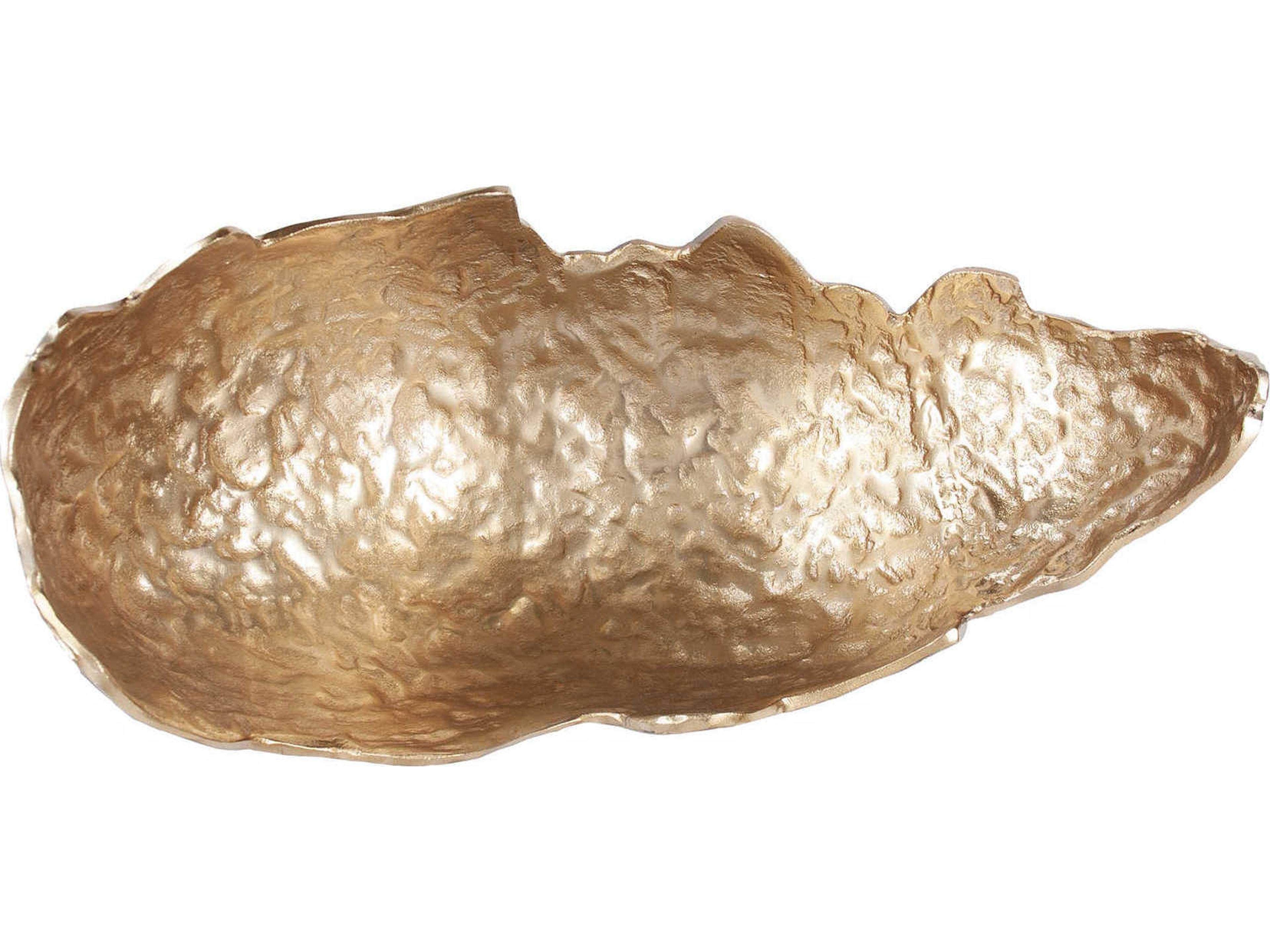 Howard Elliott Accessory Black / Gold 19" Decorative Bowl