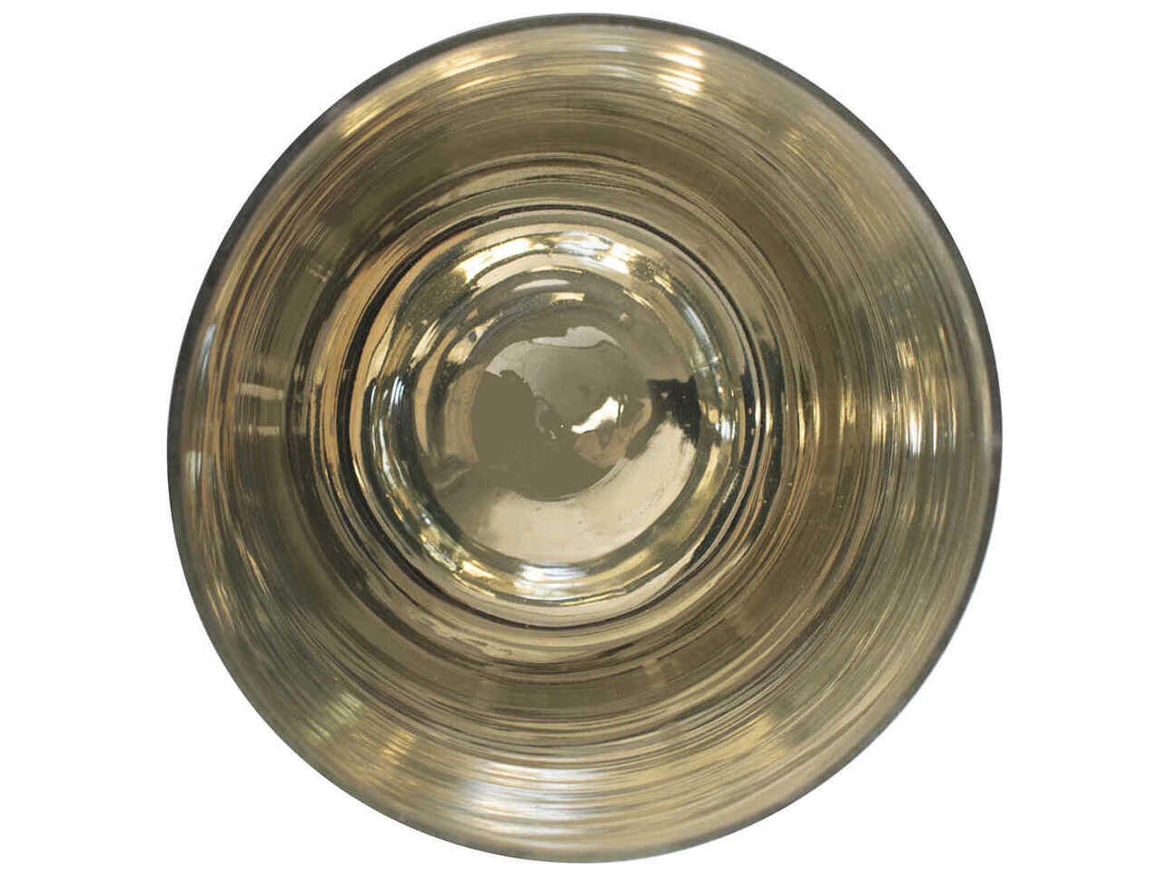 Howard Elliott Lustig Artic Silver Glossy White Vessel