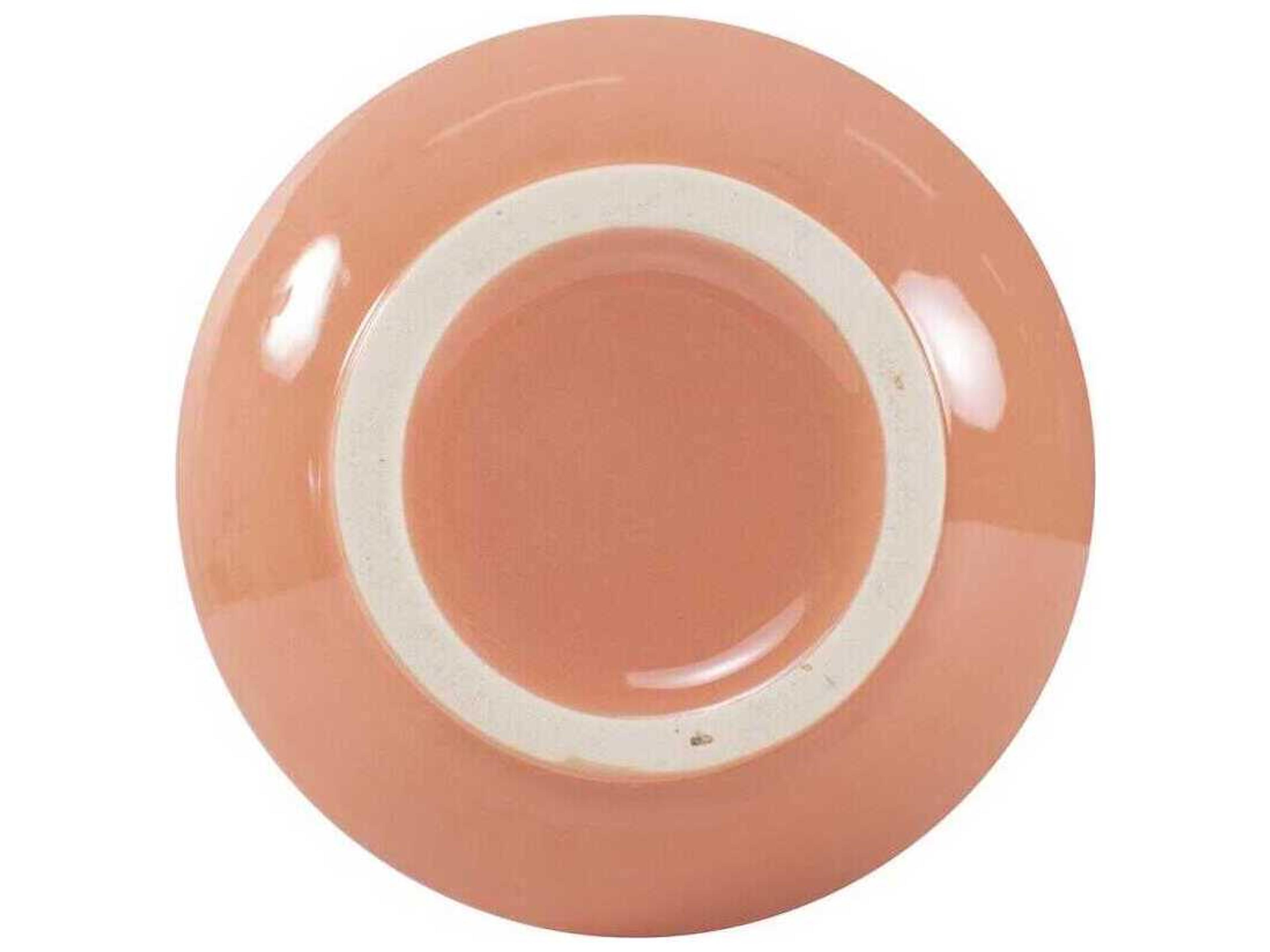 Howard Elliott Richland Embossed Peach Vase