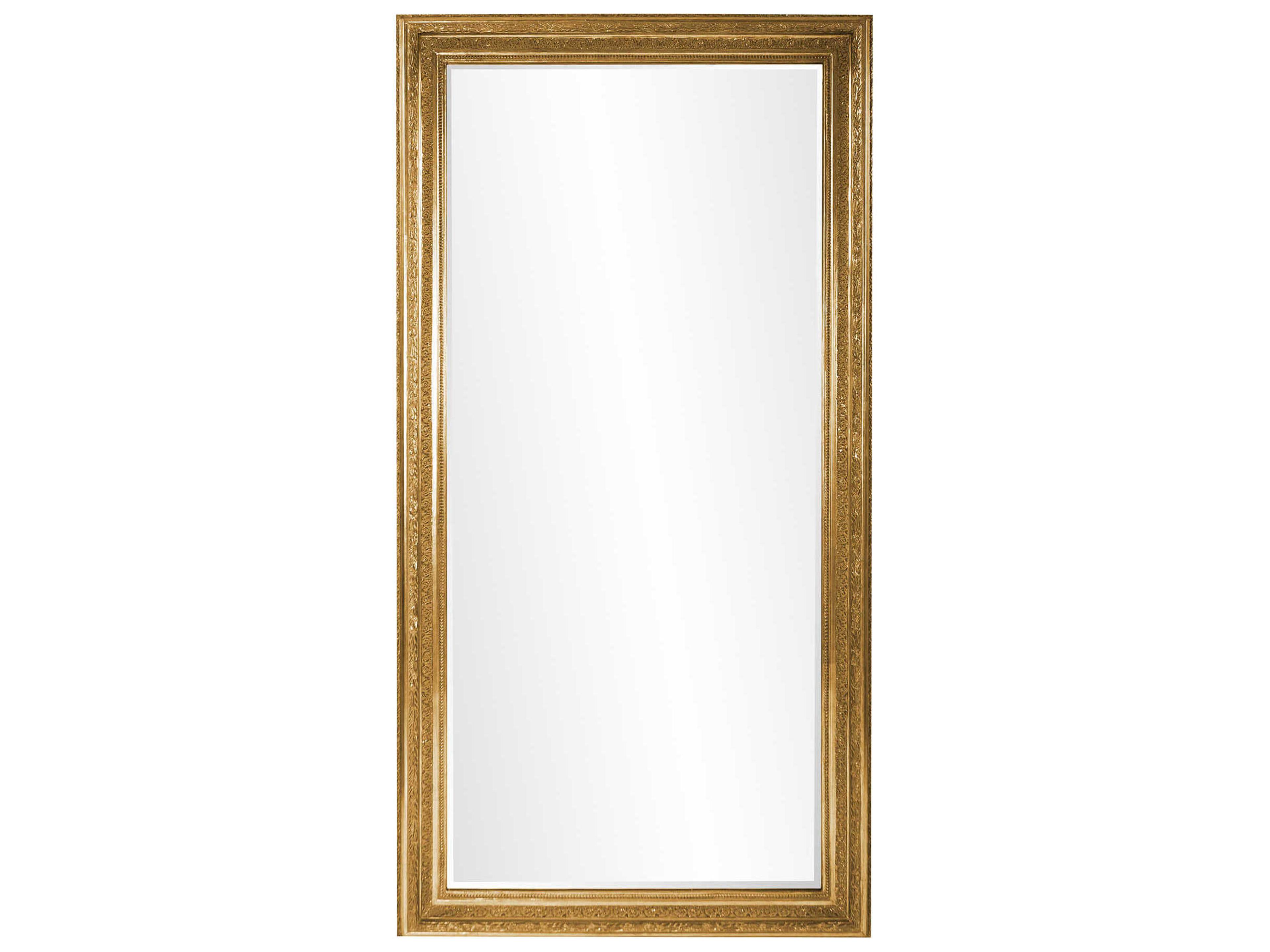 Howard Elliott Nancy Gold Rectangular Wall Mirror