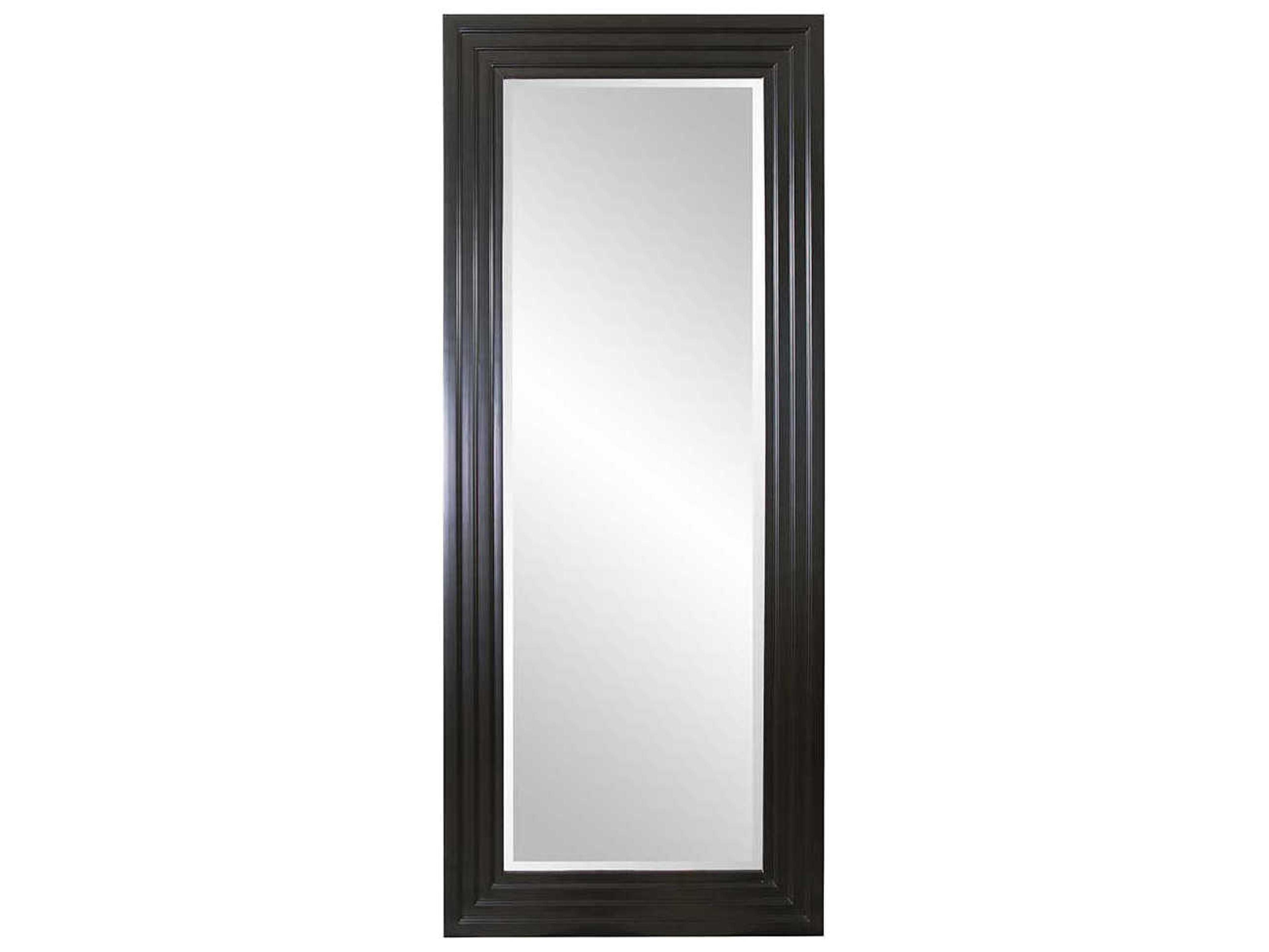 Delano Espresso Brown Rectangular Wall Mirror