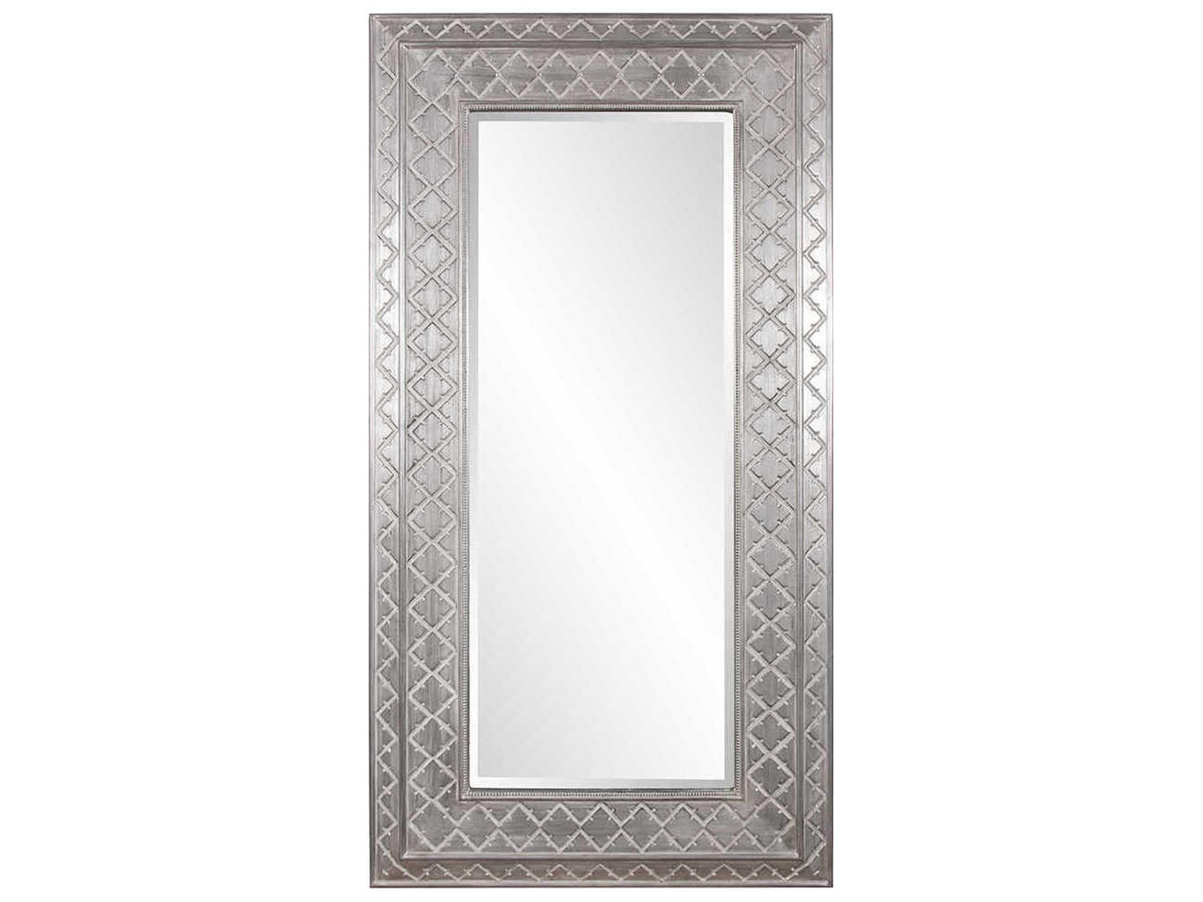 Bianca Silver Rectangular Wall Mirror