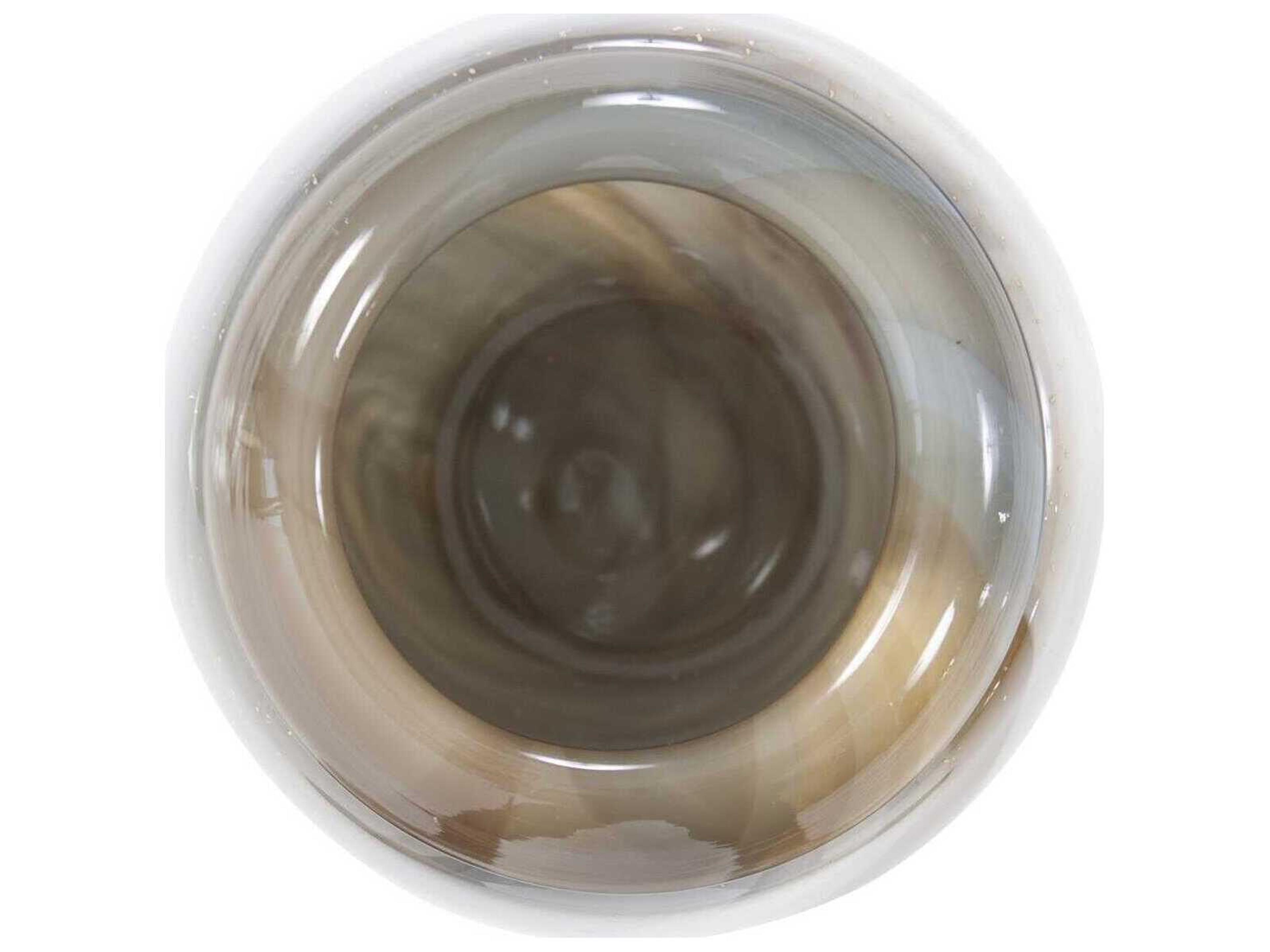 Howard Elliott Sand Art Glass Vase