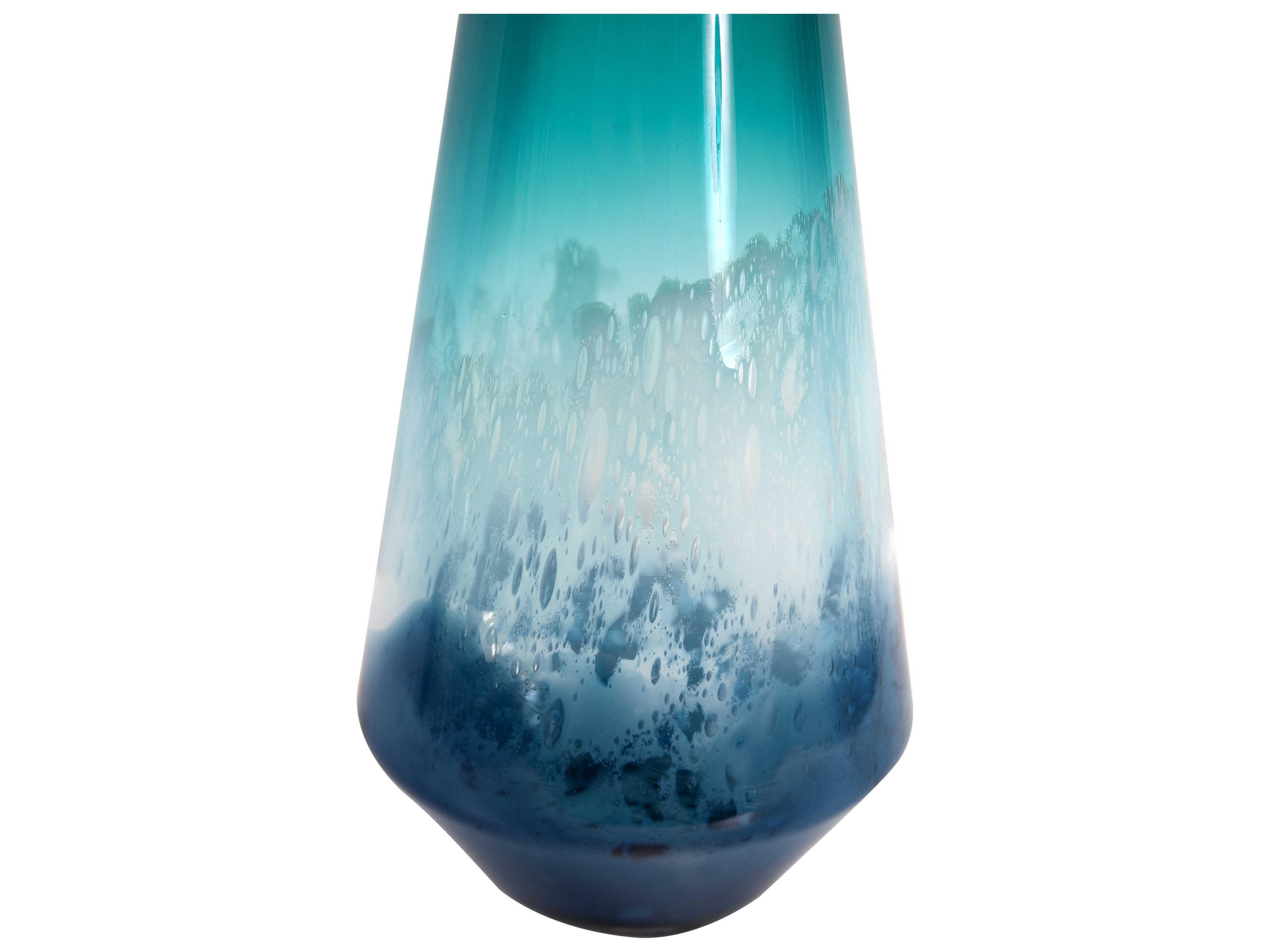 Howard Elliott Breakers Aqua Vase