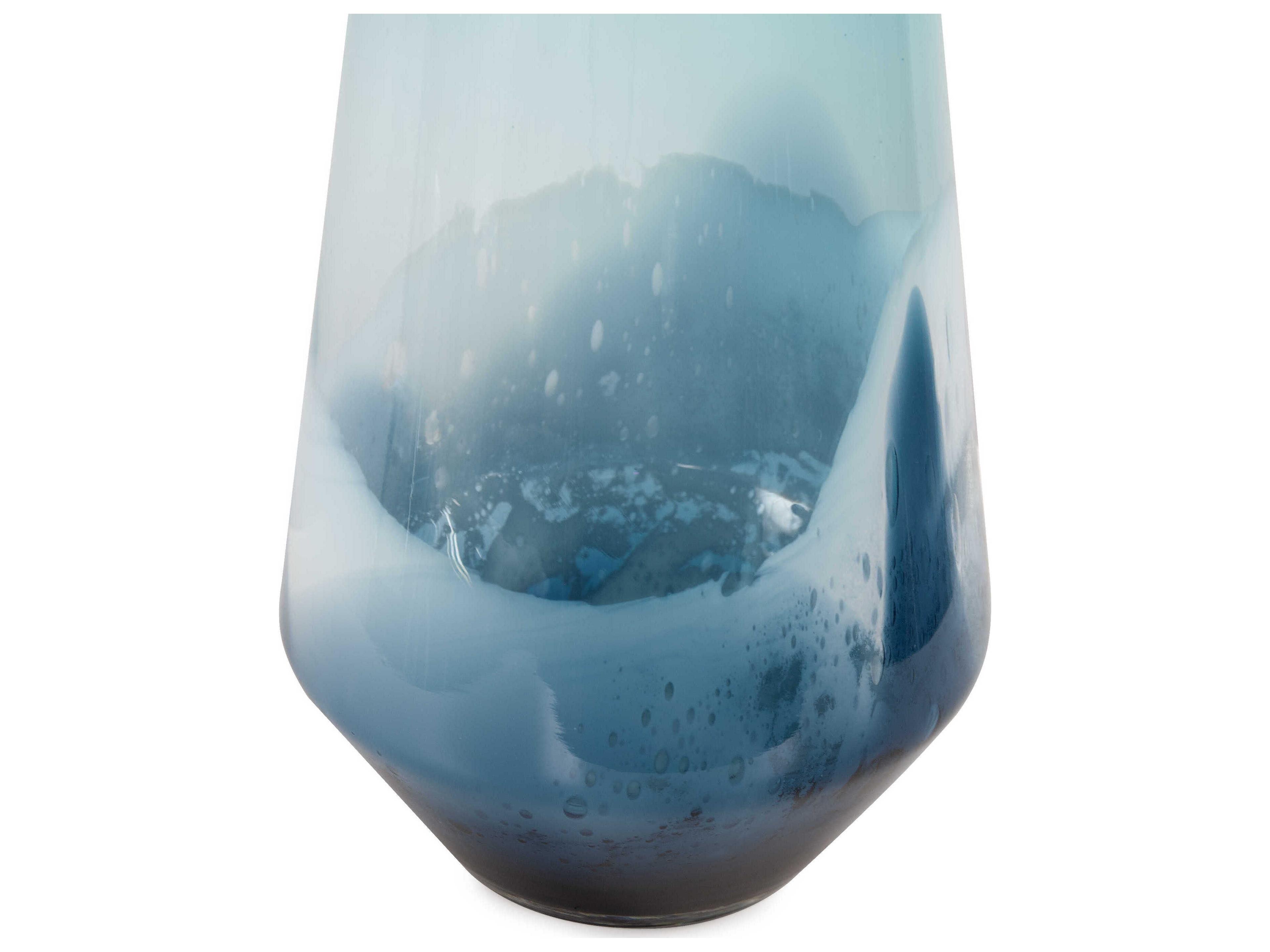 Howard Elliott Breakers Aqua Vase