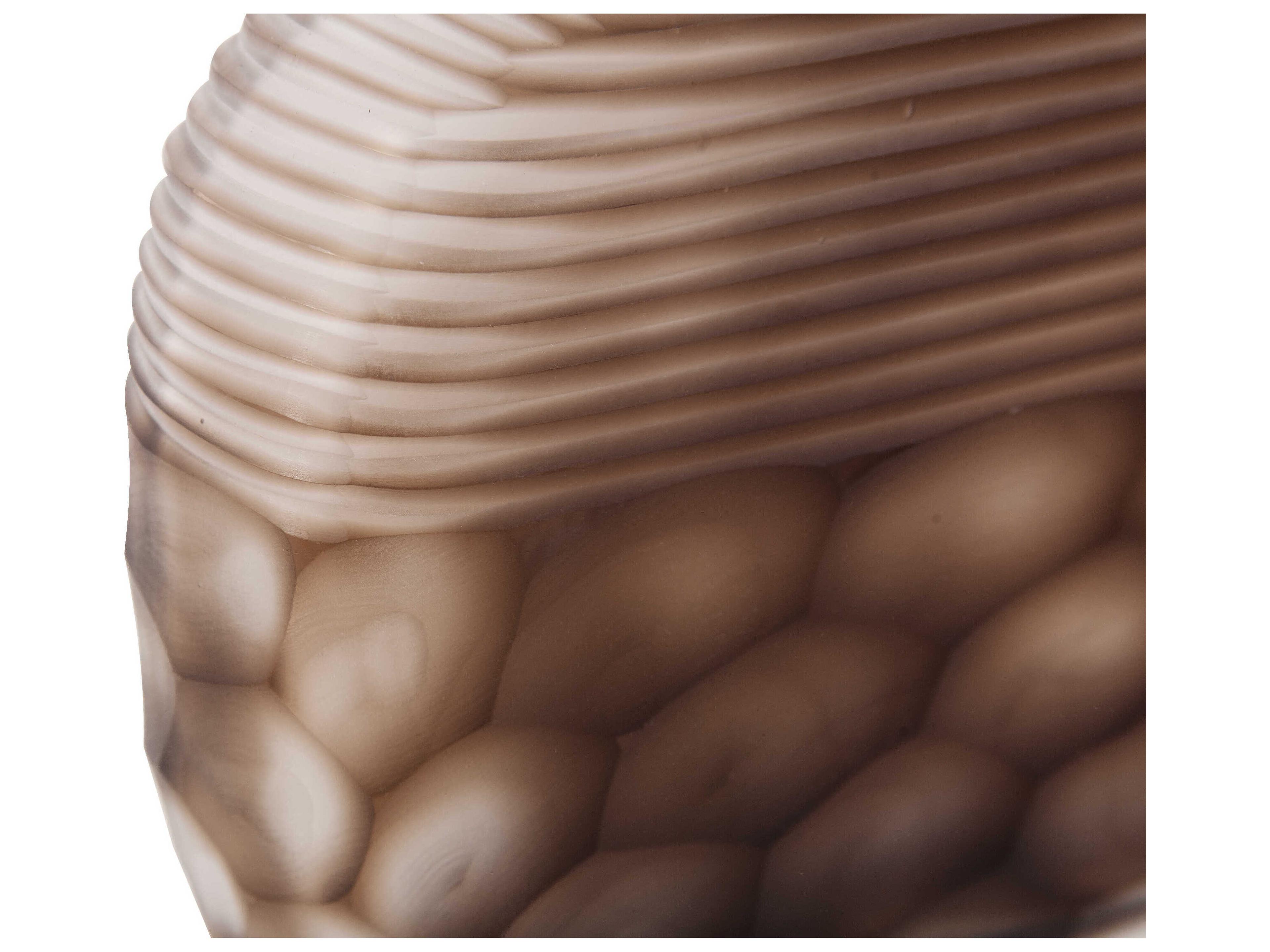 Howard Elliott Bruni Chocolate Vase