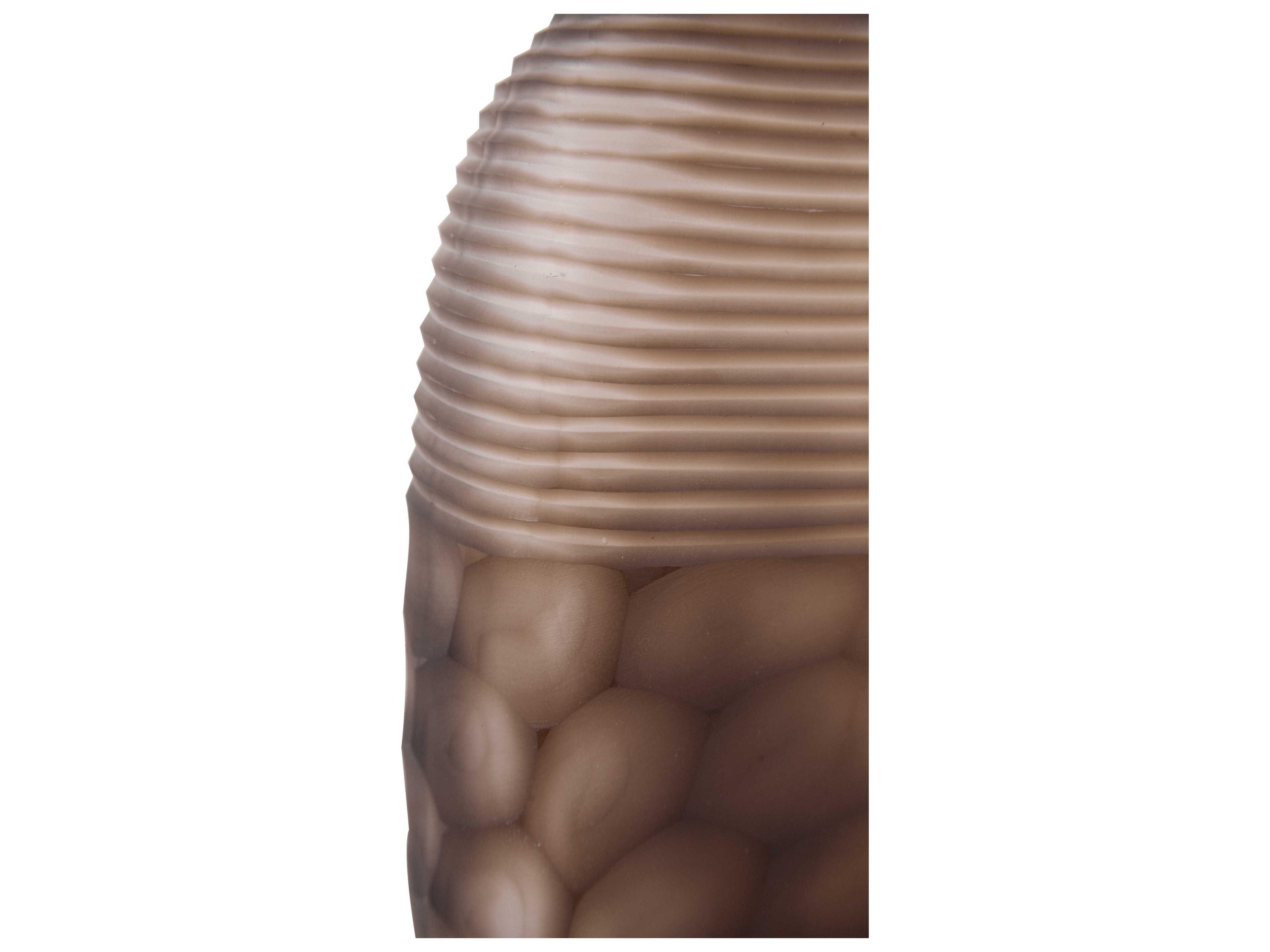 Howard Elliott Bruni Chocolate Vase
