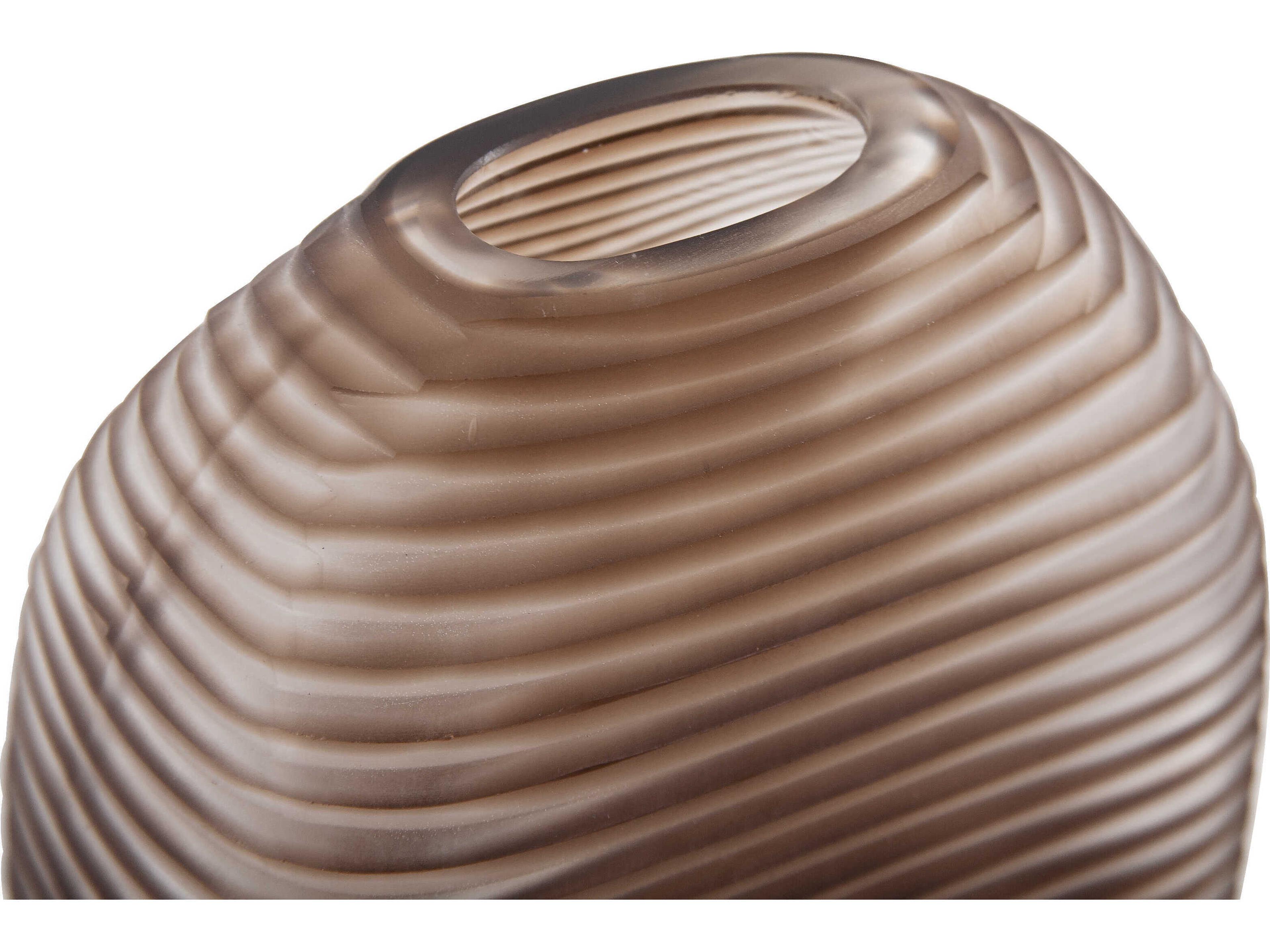 Howard Elliott Bruni Chocolate Vase