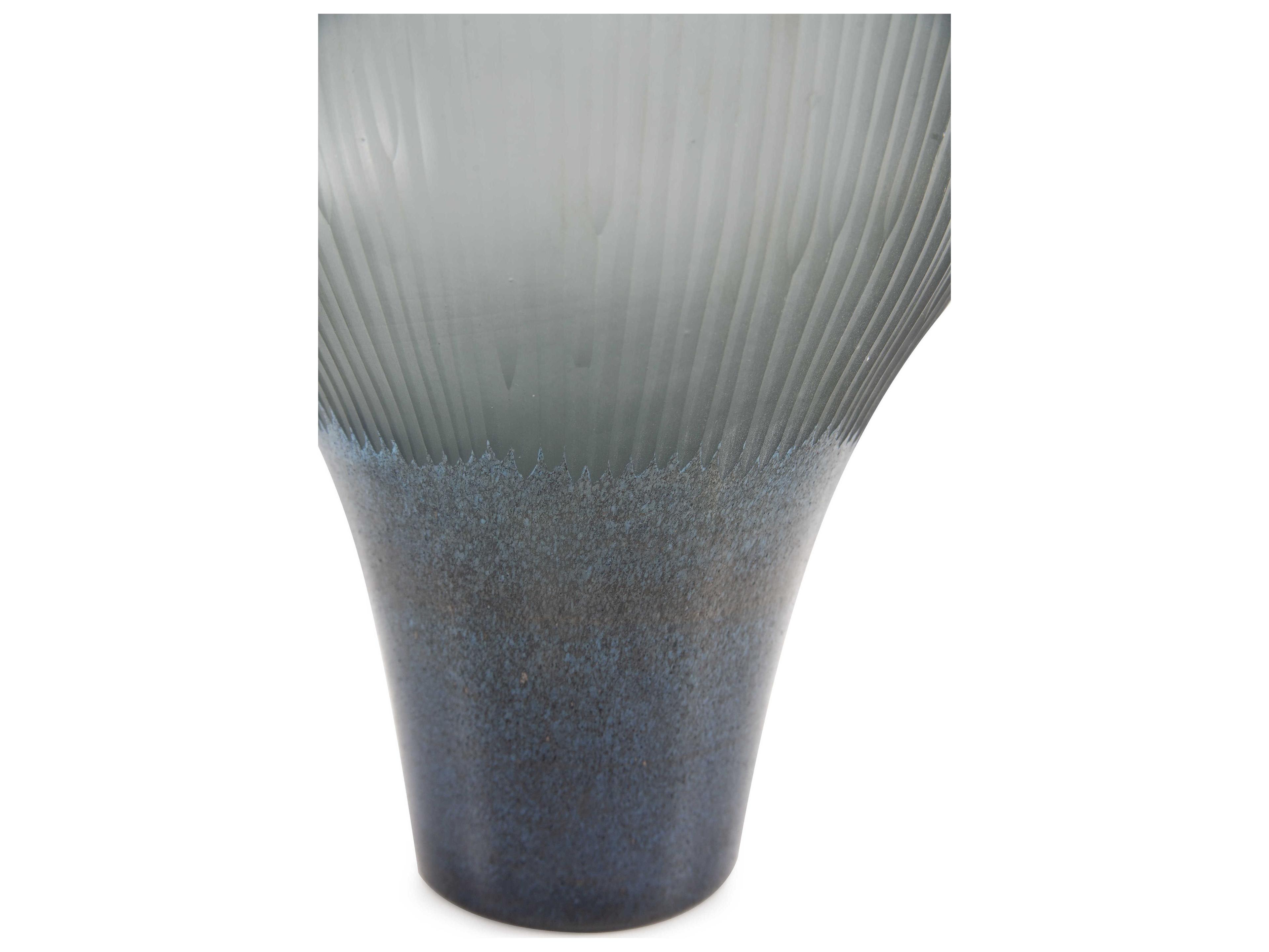 Howard Elliott Melilla Indigo Vase