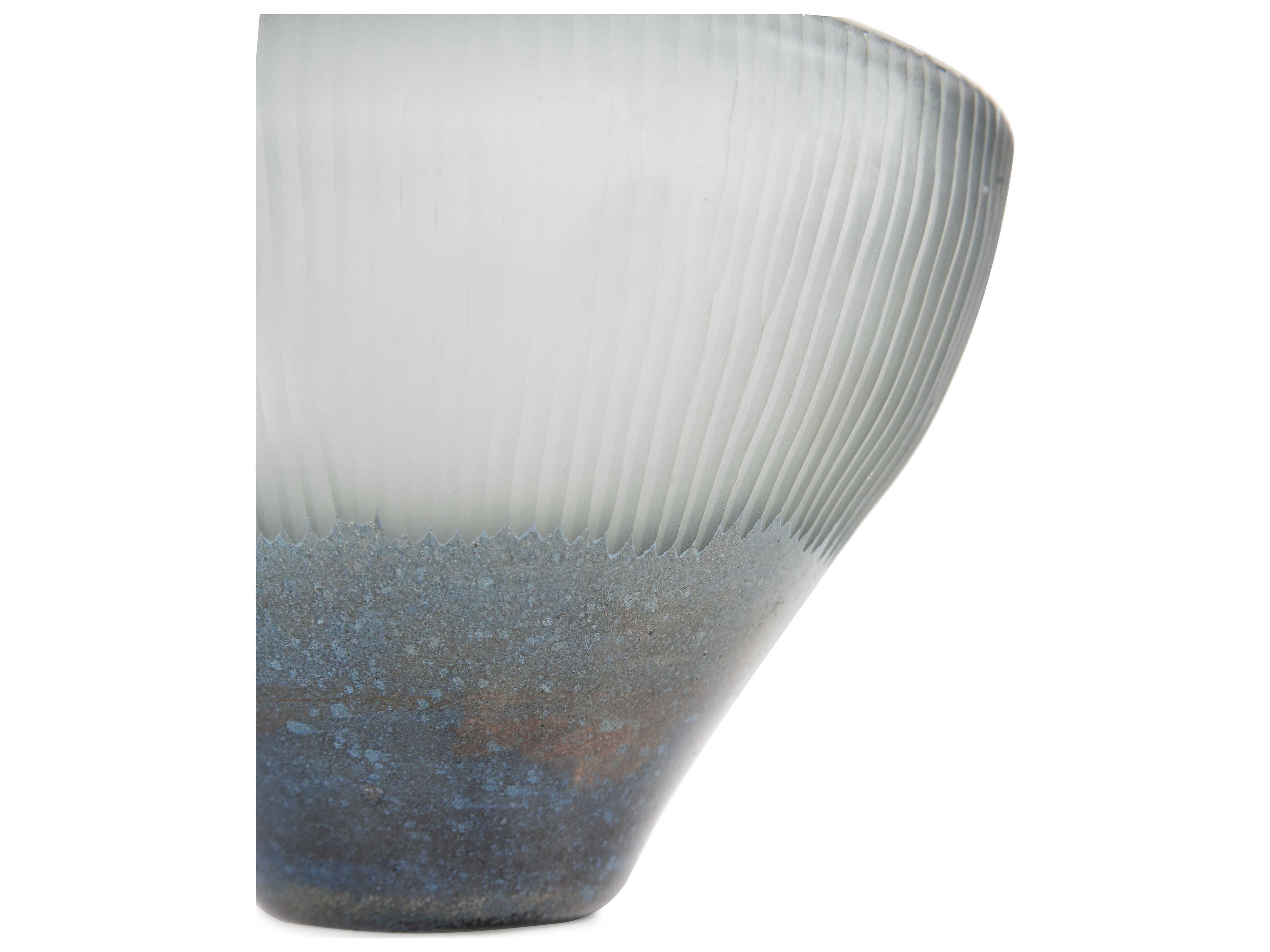 Howard Elliott Melilla Indigo Vase
